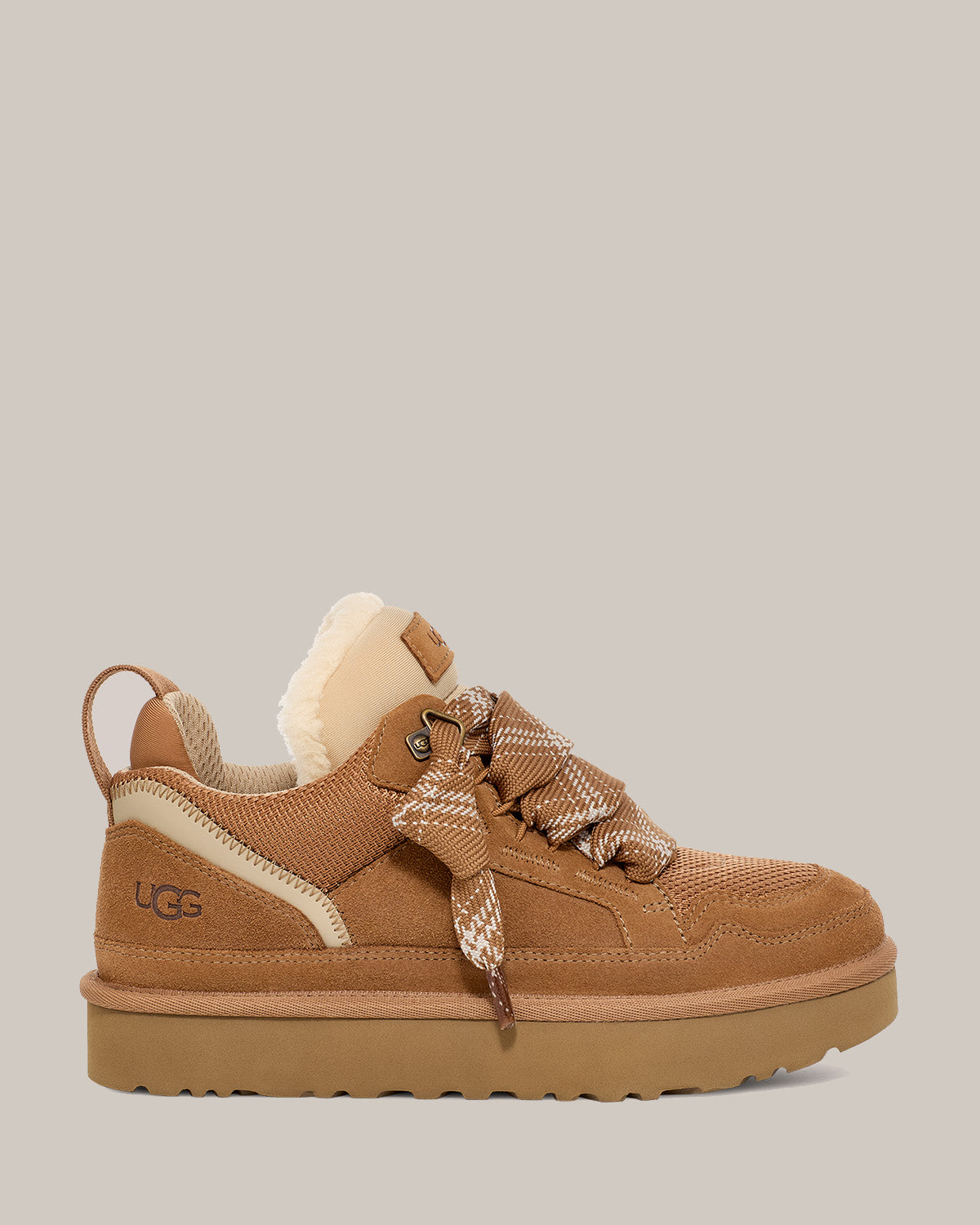 新品UGG Lowmelローメル1144032スニーカー スノーブーツ25センチ UGG（アグ） スニーカー ローメル LOWMEL レディース 1144032 ブラウン