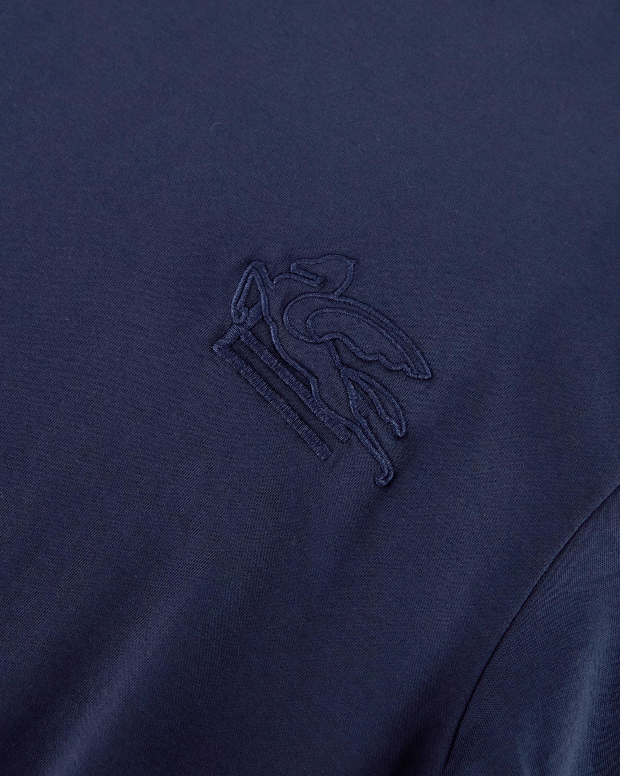 Etro T-Shirt mit Rundhalsausschnitt und Logo