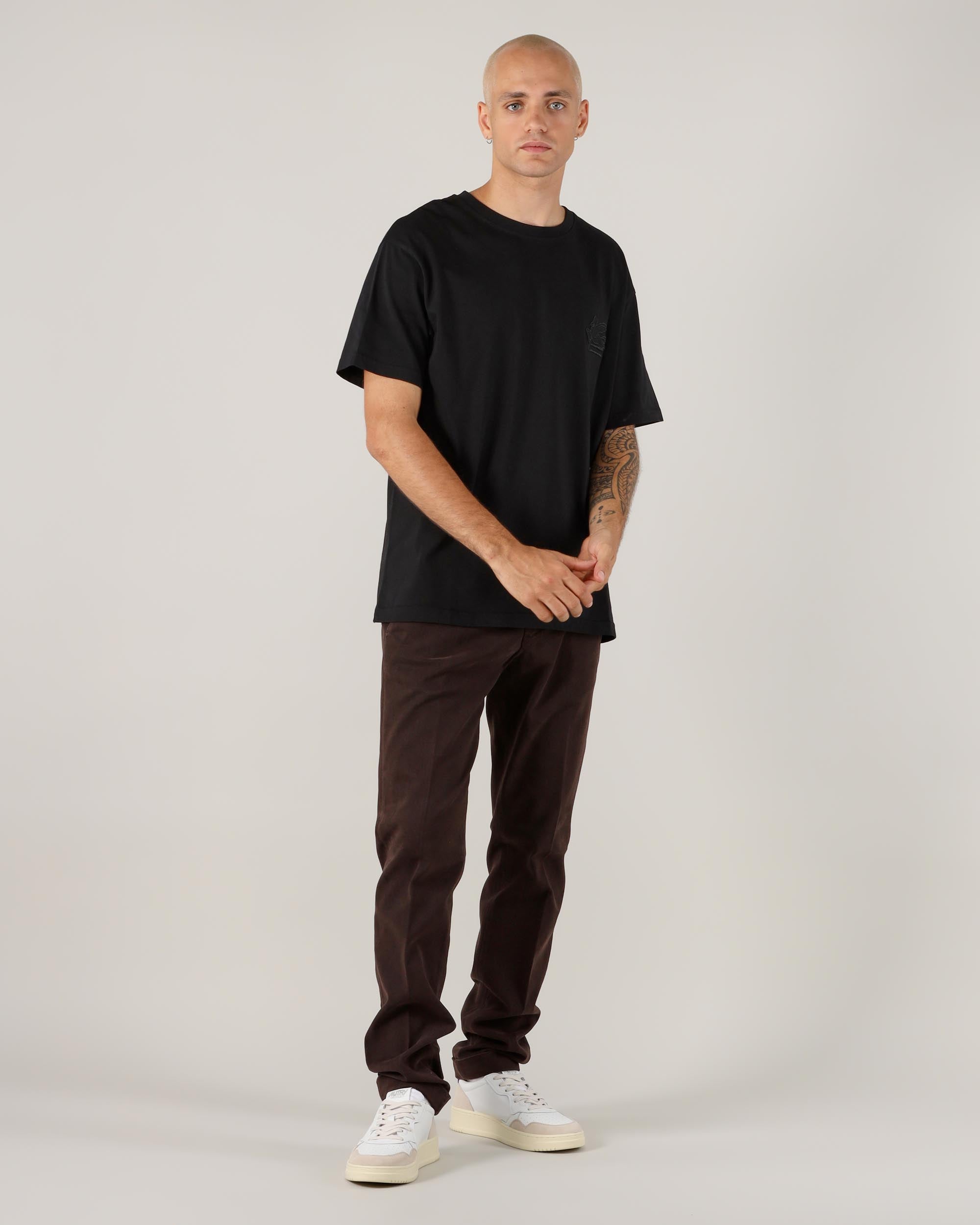 Etro T-Shirt mit Rundhalsausschnitt und Logo