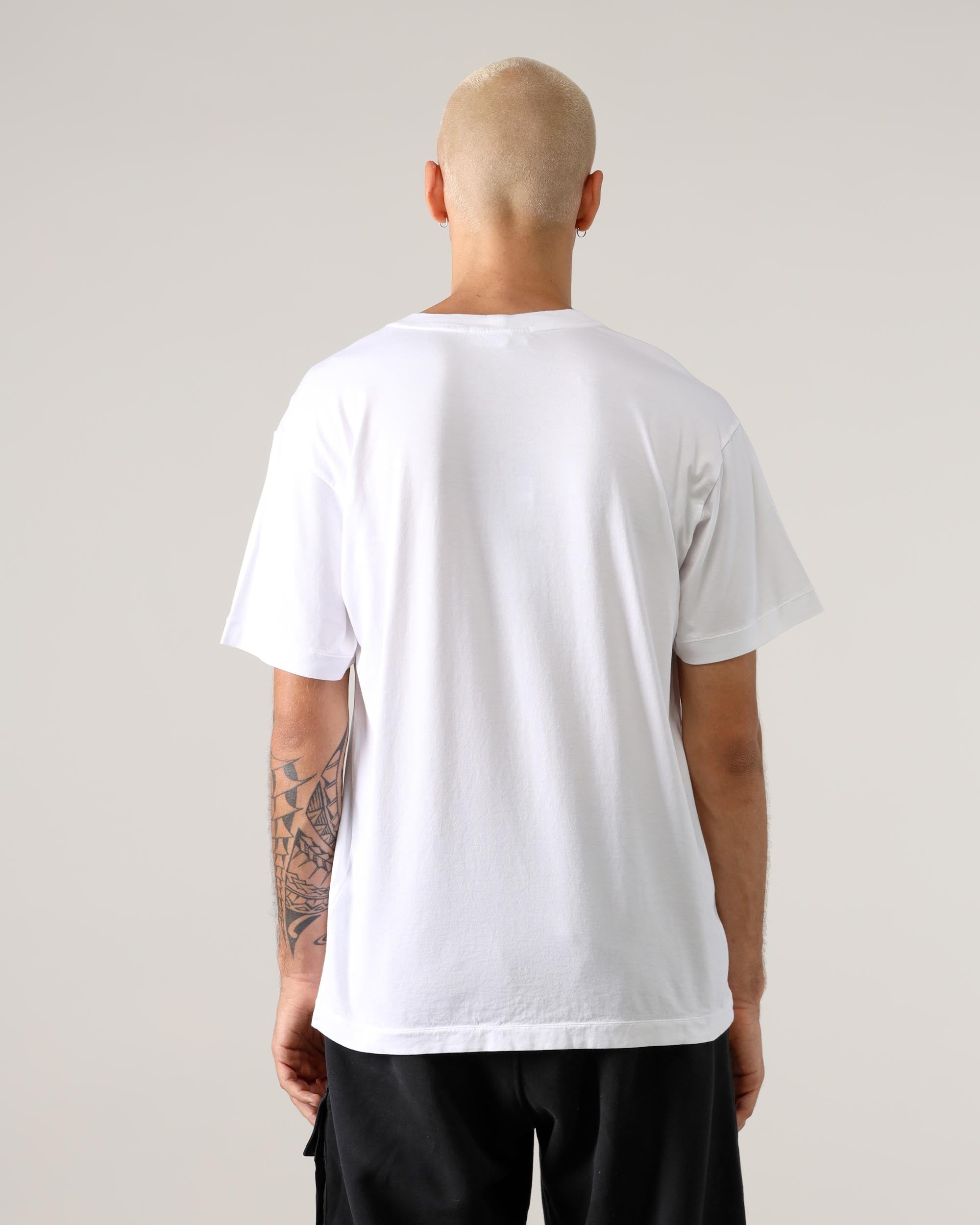 Stone Island – Kurzärmliges T-Shirt mit Logo