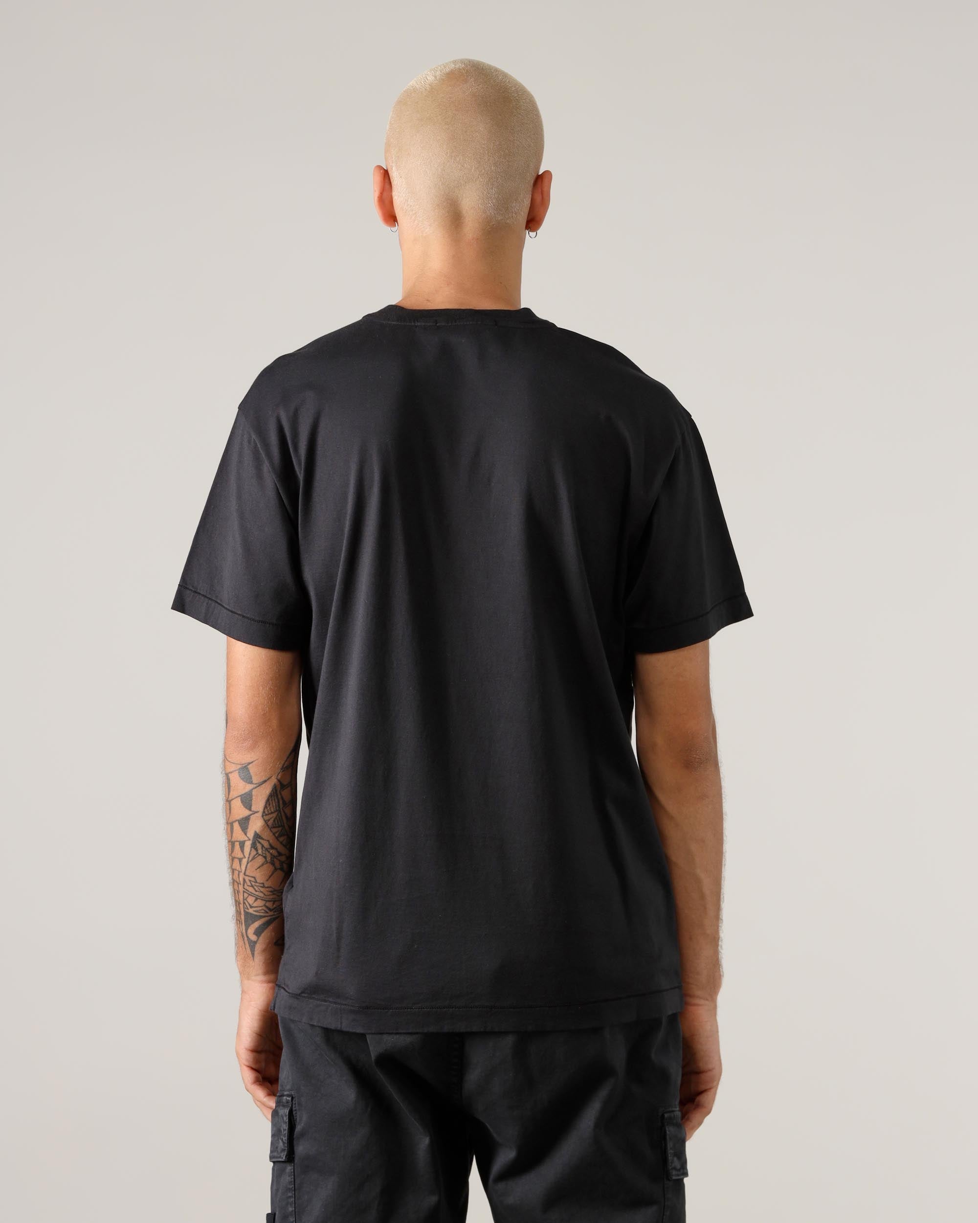 Stone Island – Kurzärmliges T-Shirt mit Logo