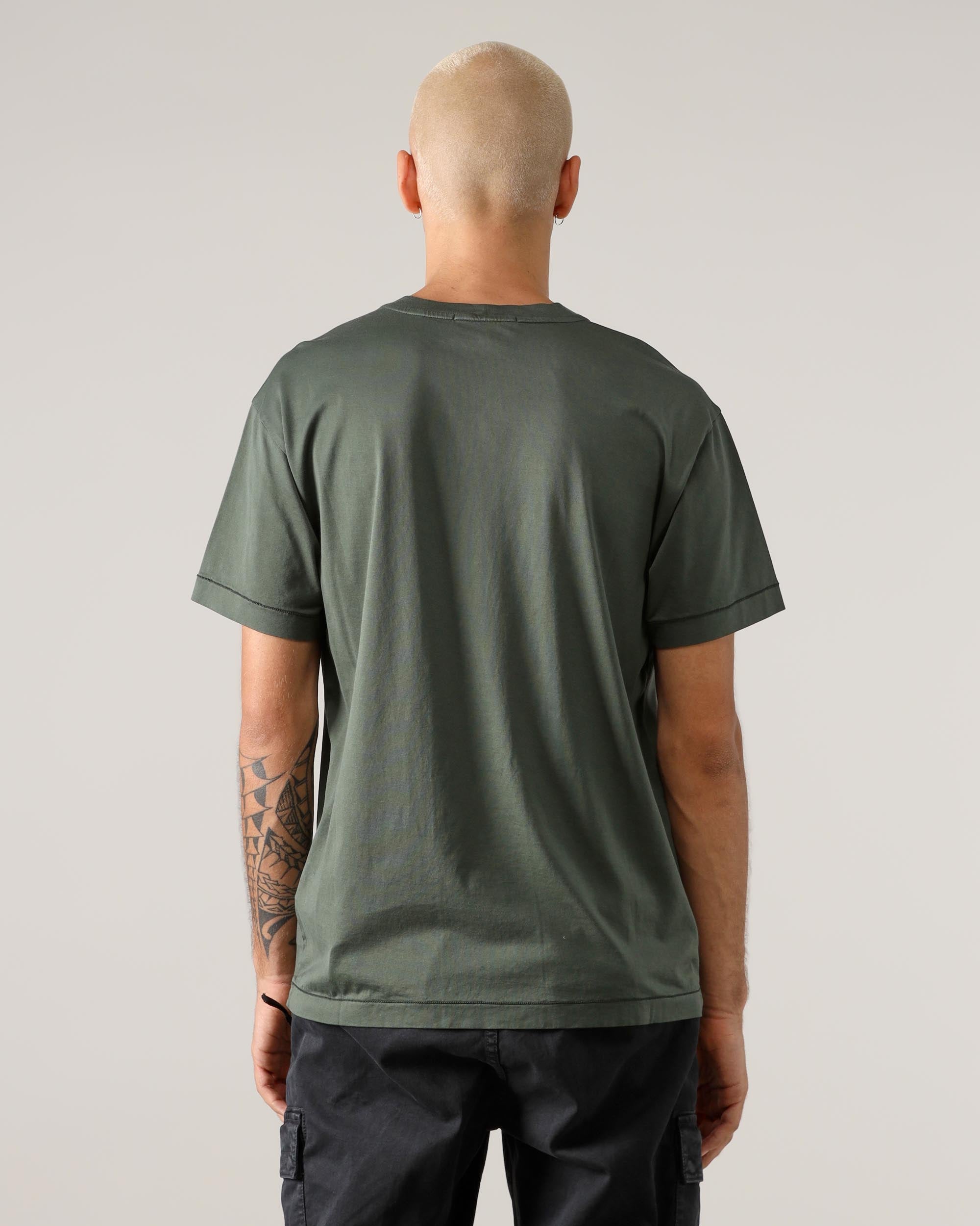 Stone Island – Kurzärmliges T-Shirt mit Logo