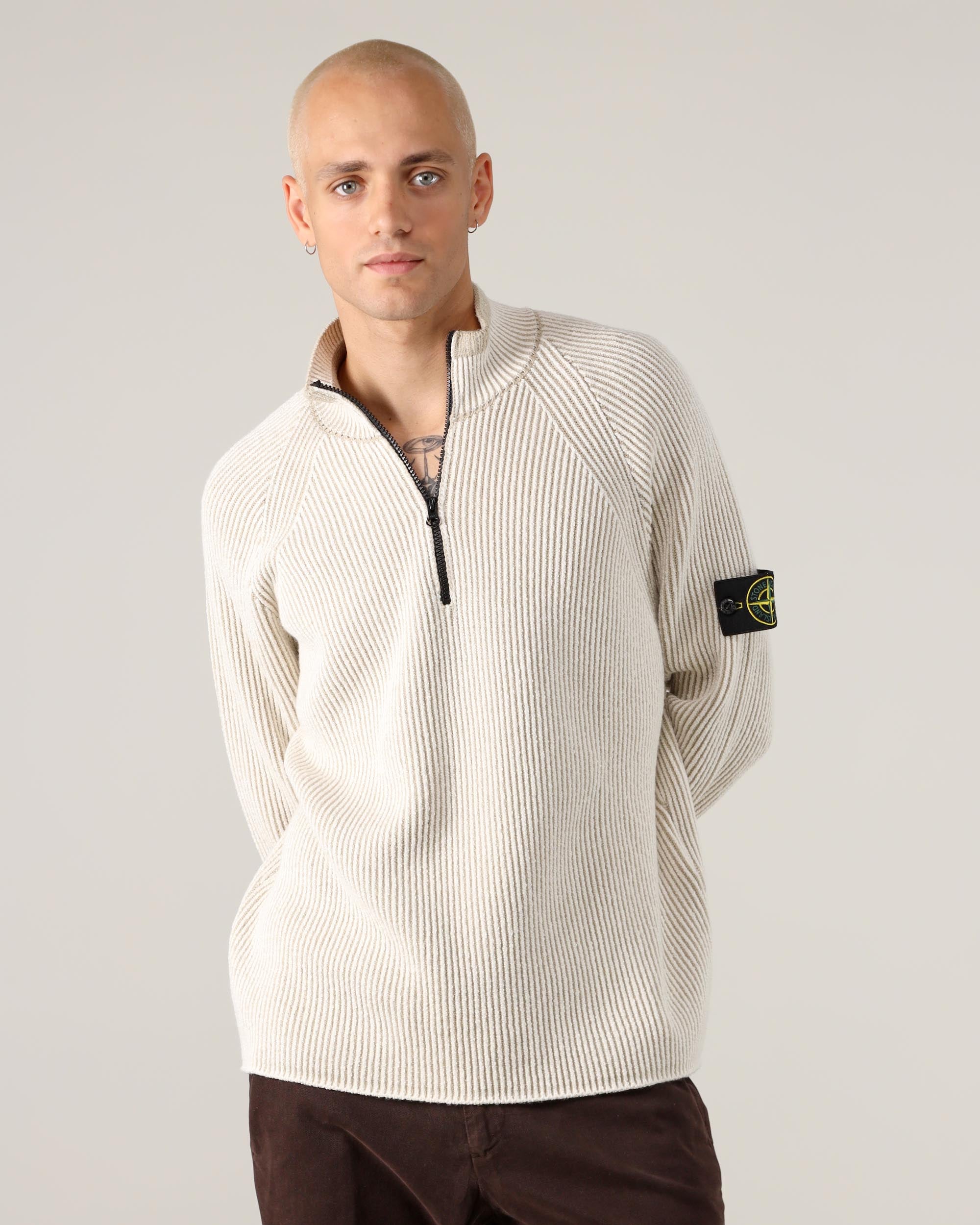 Stone Island Pullover mit Reißverschluss