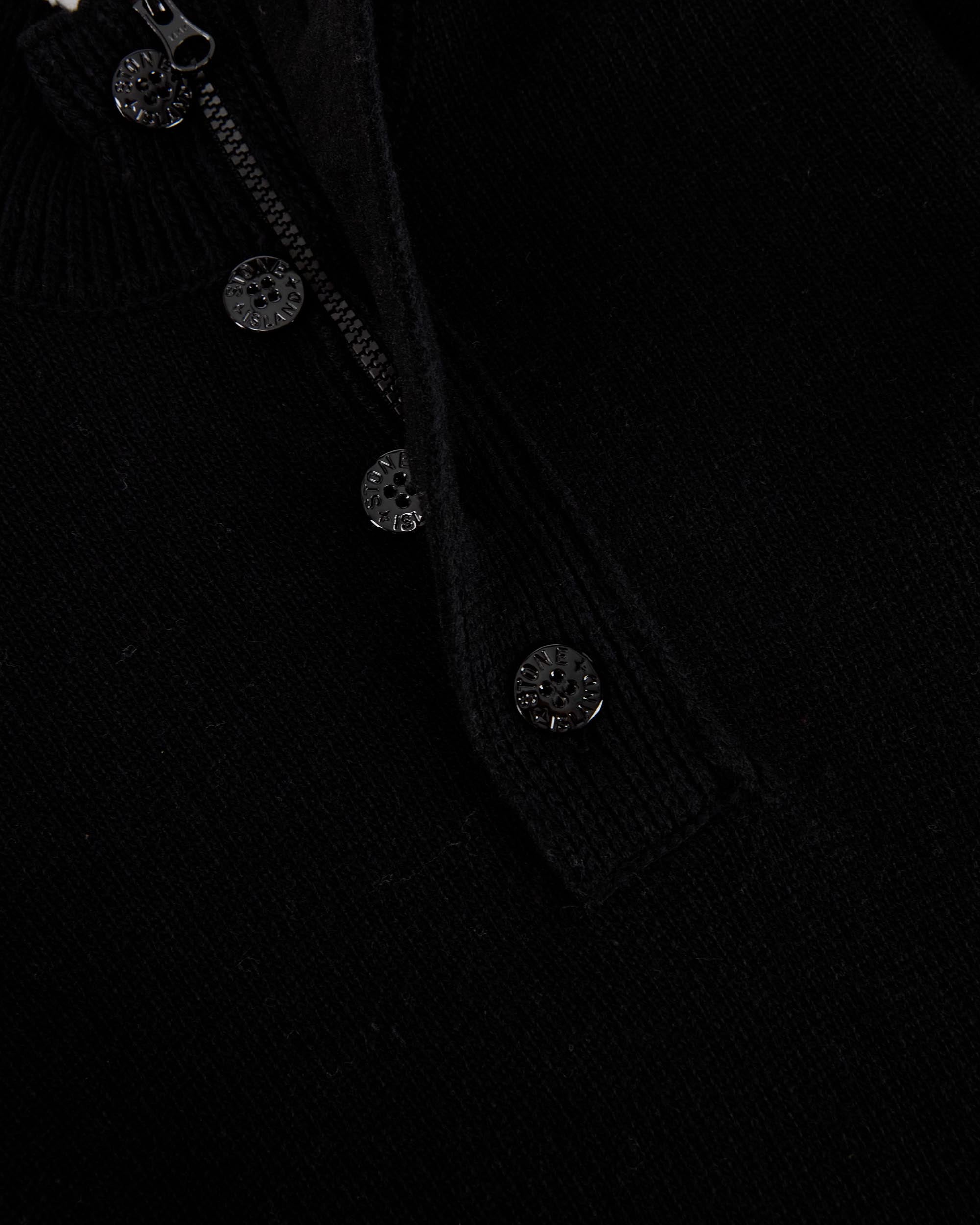 Stone Island – Pullover mit Reißverschluss und Knöpfen