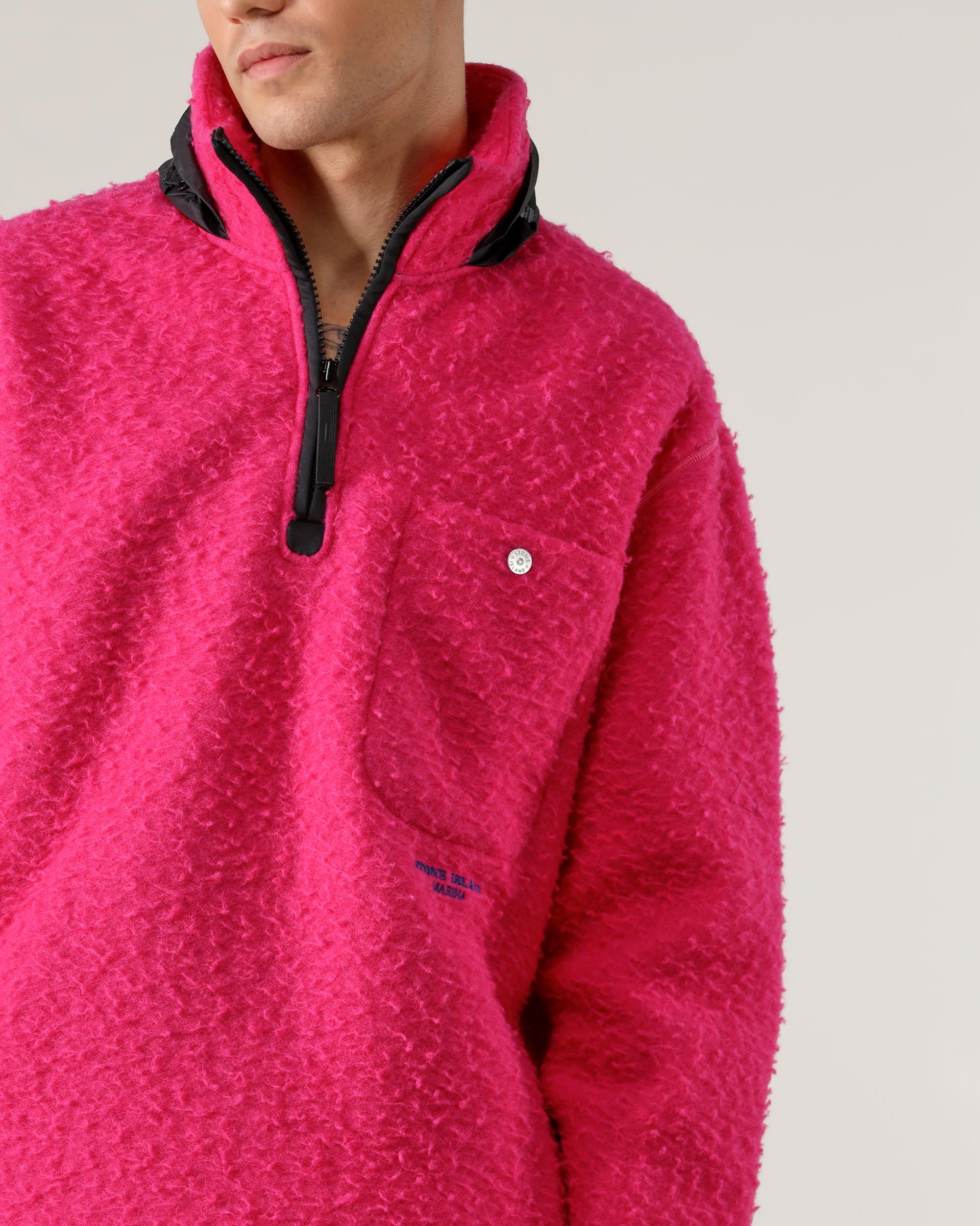 Stone Island Giubbotto Collo Alto