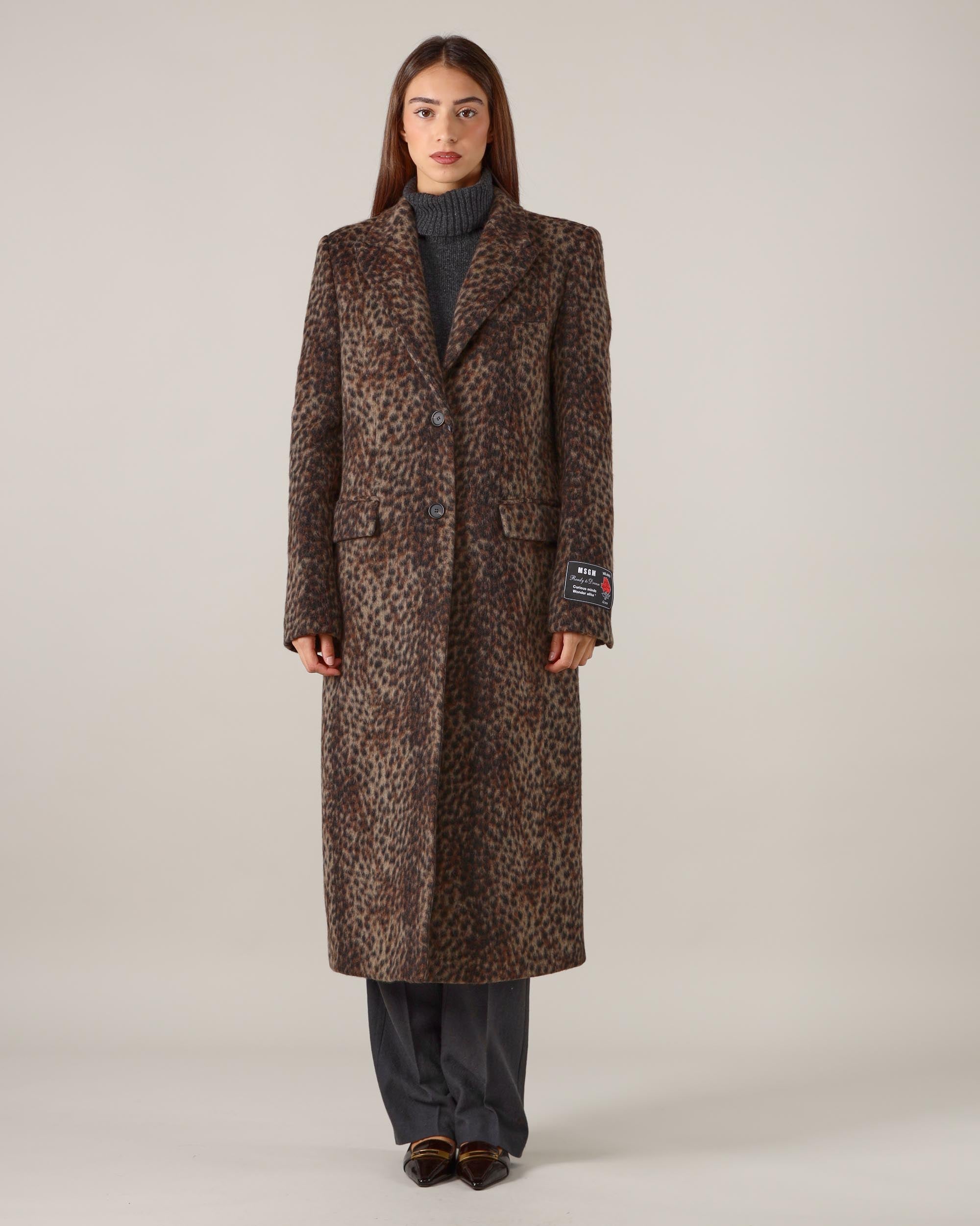 Msgm  Cappotto Lungo