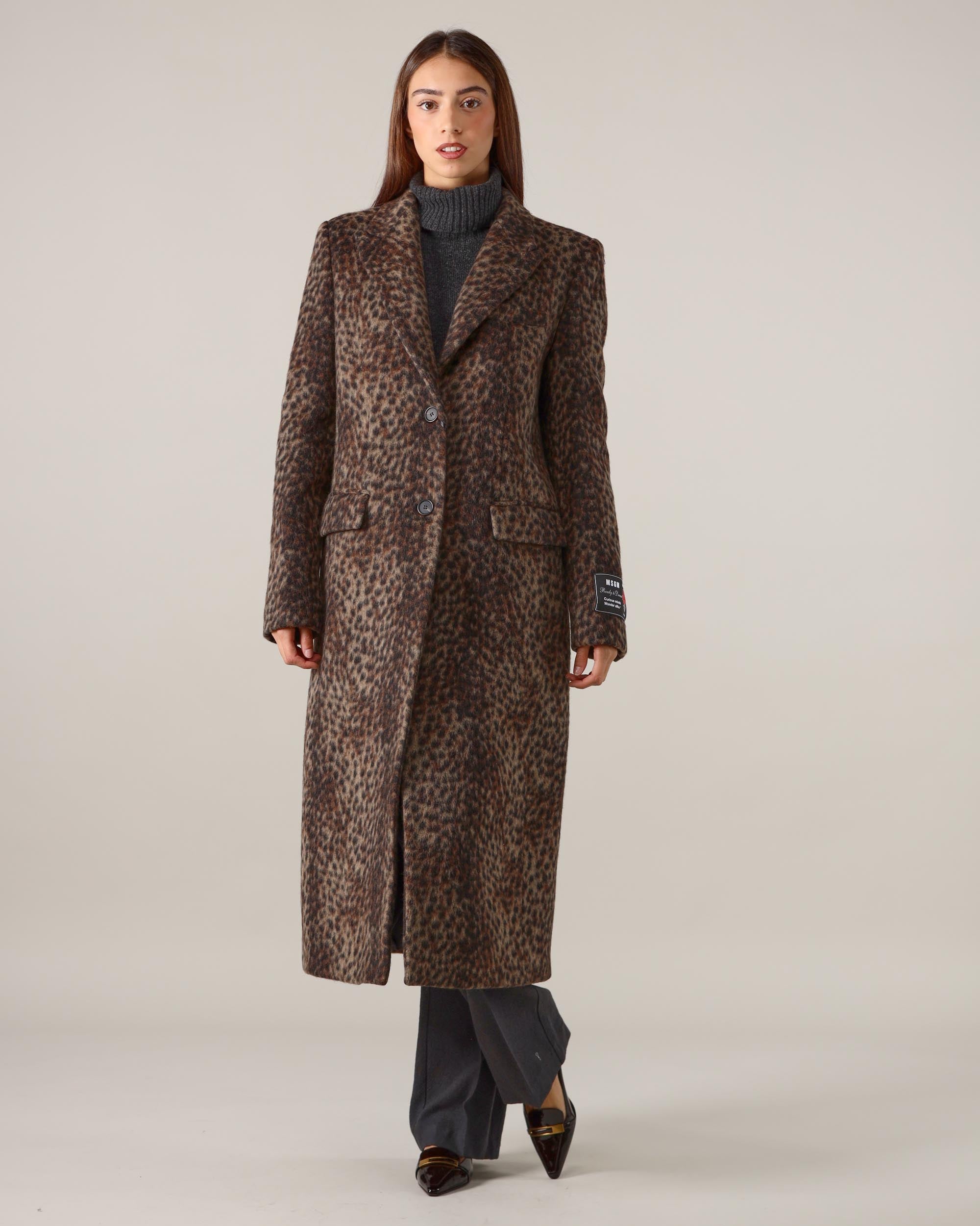 Msgm  Cappotto Lungo