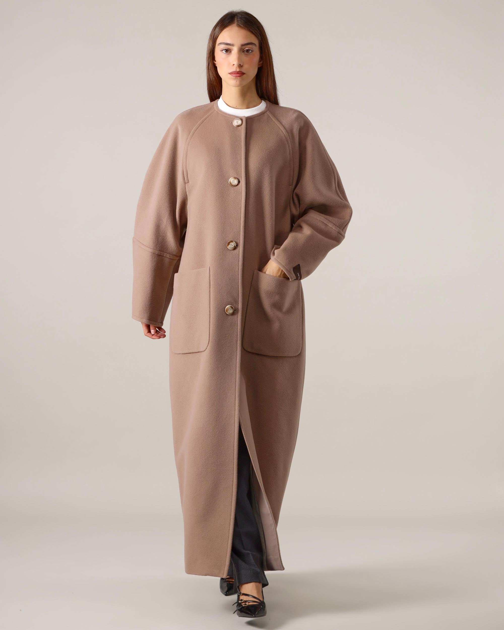 Alysi Cappotto Lungo Ovetto