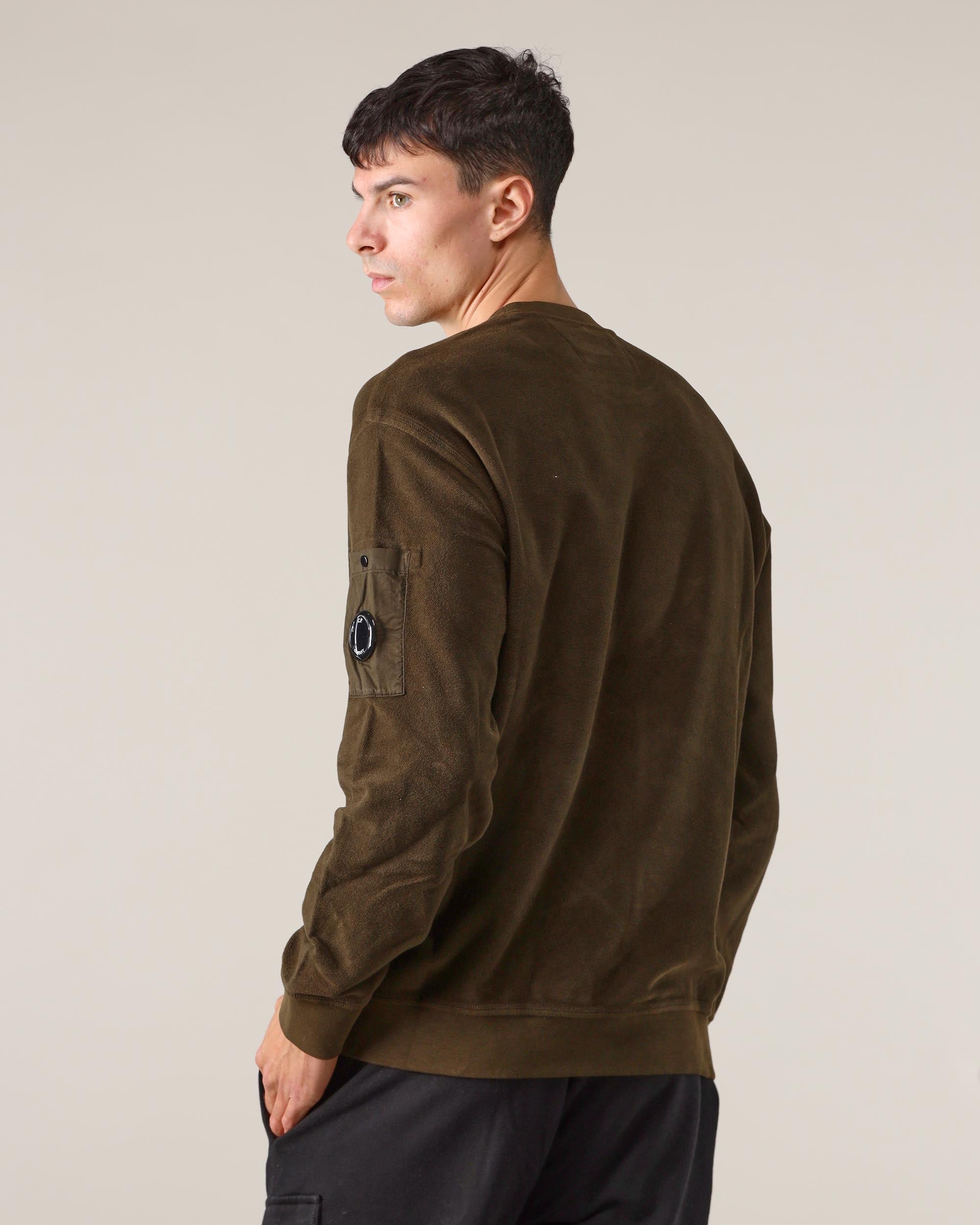 C. P. Company Felpa Girocollo Militare