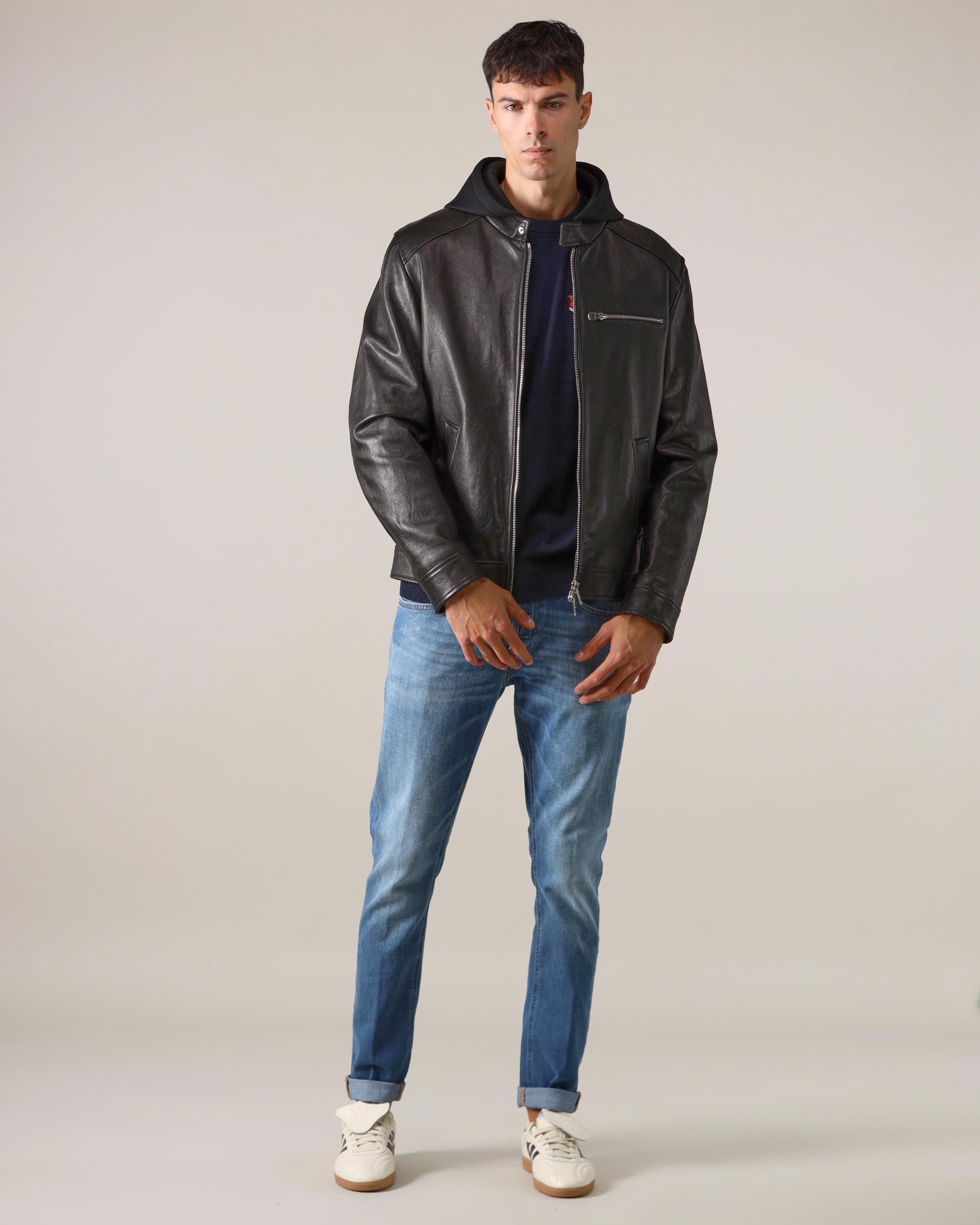 Dondup Biker in Pelle