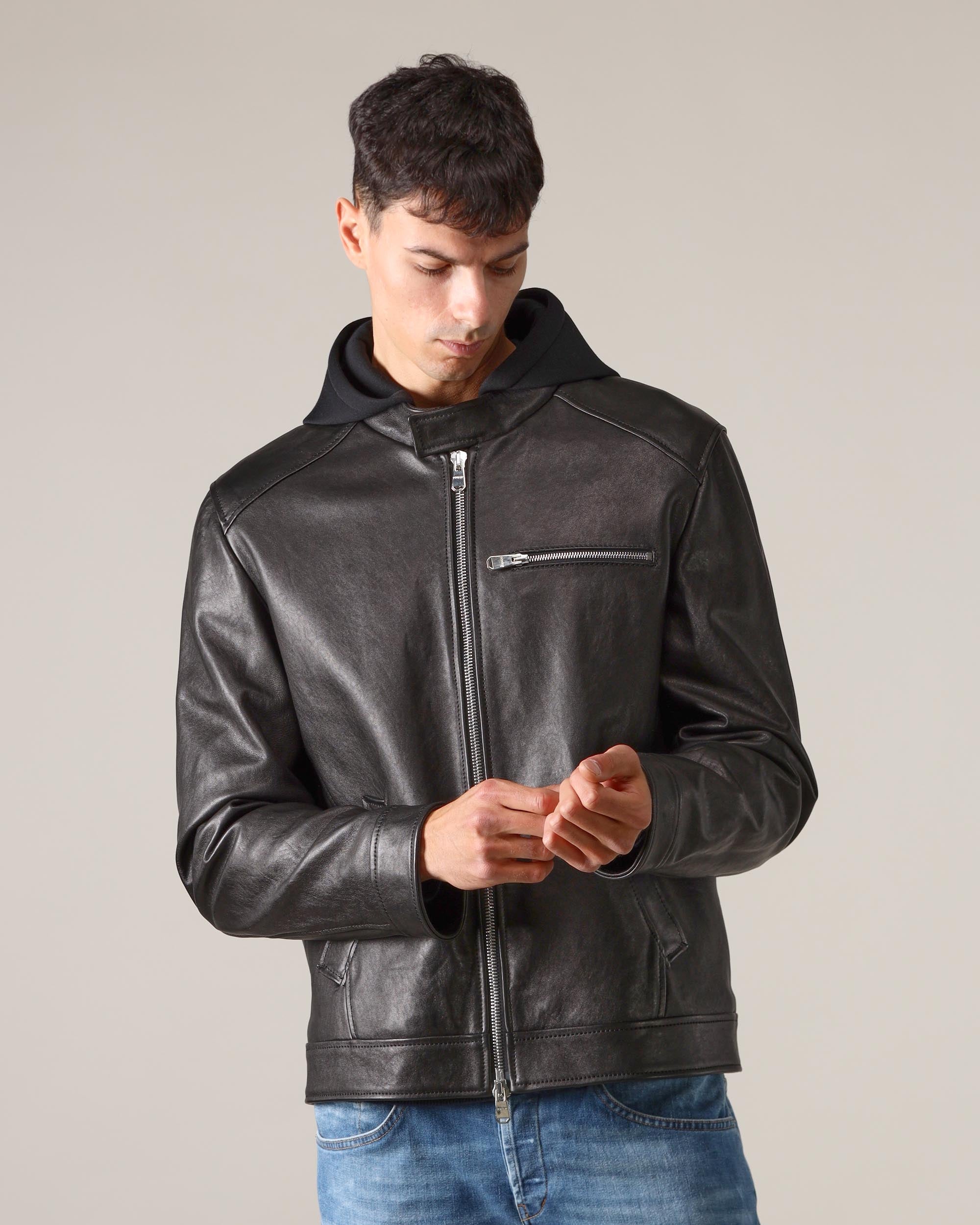 Dondup Biker in Pelle