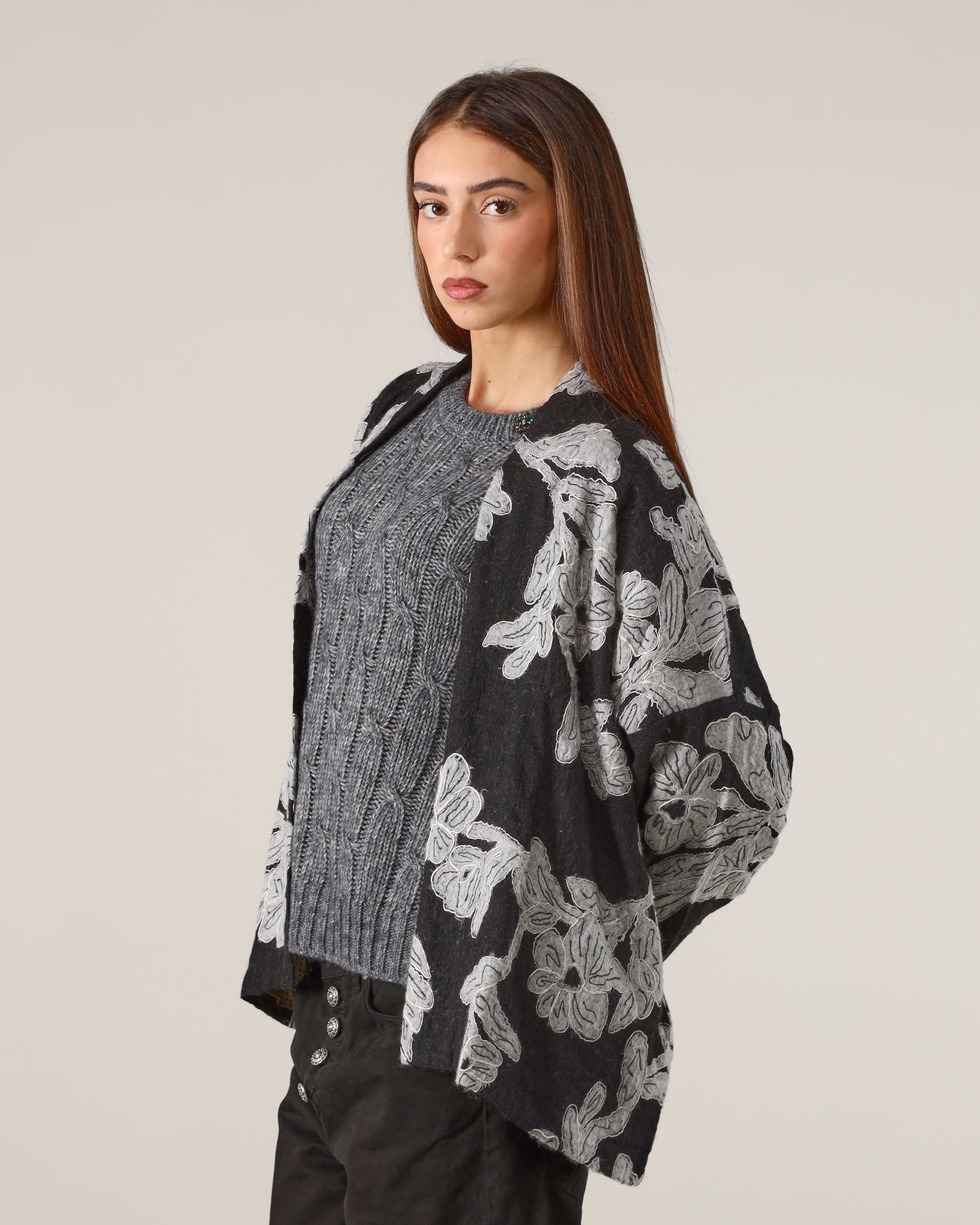 Yavi Giacca in Lana Shailla