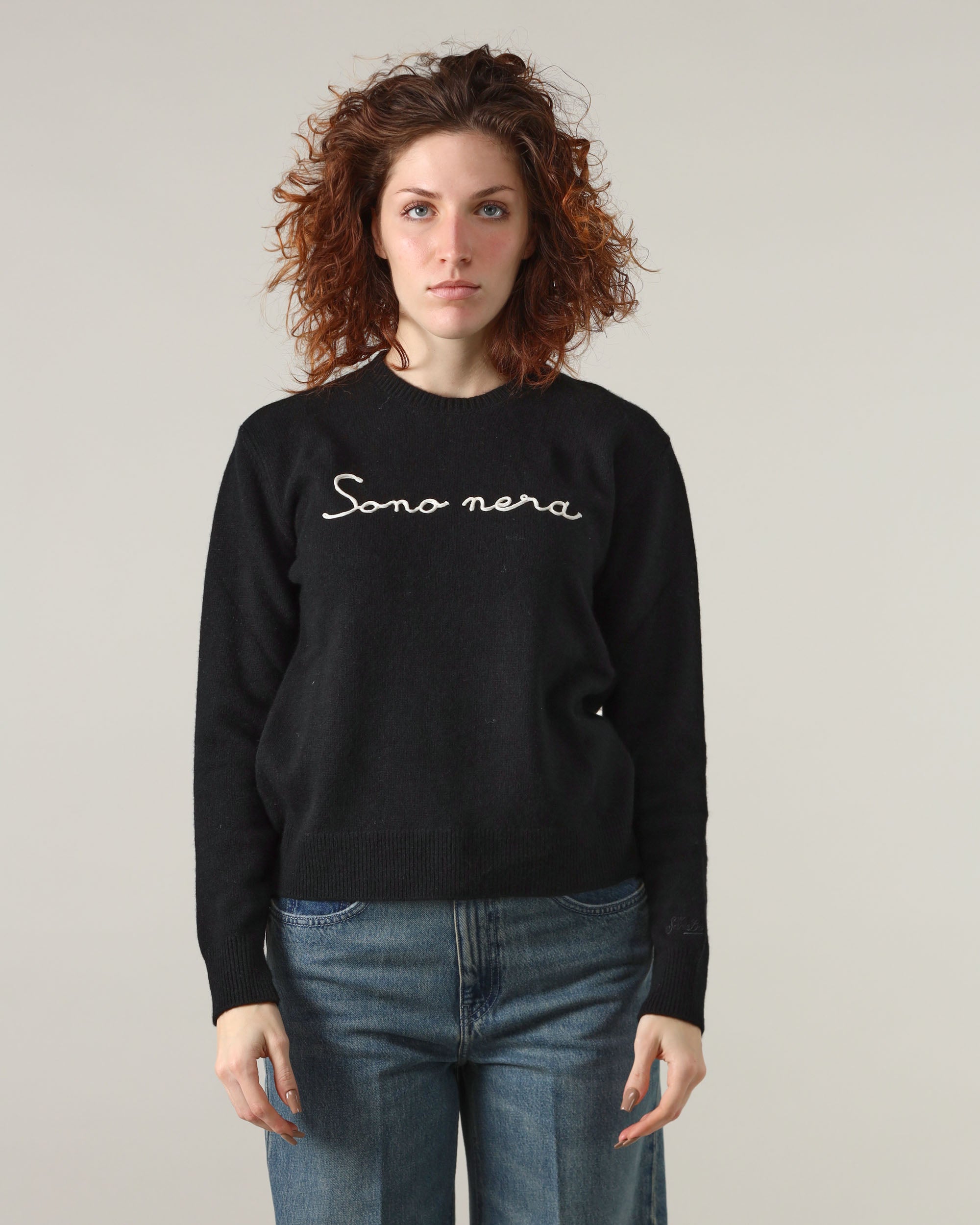 Mc2 Saint Barth Crewneck Sweater Sono Nera