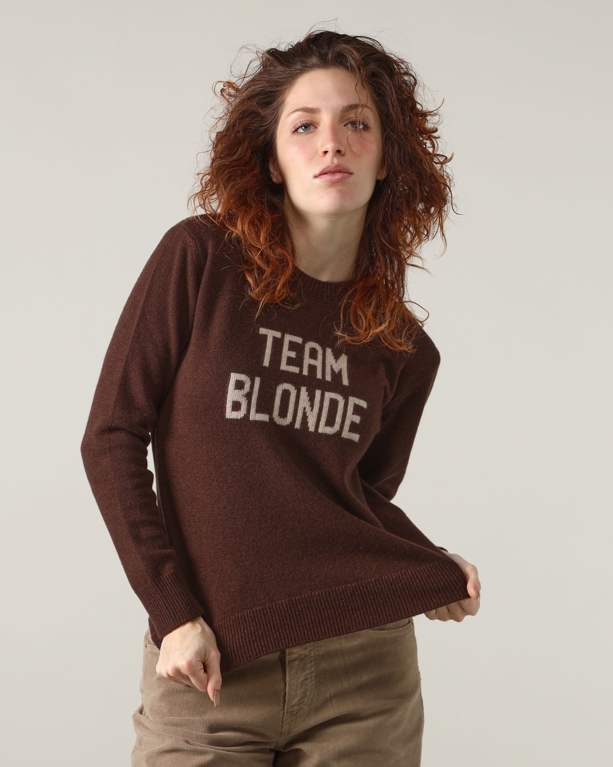 Mc2 Saint Barth Crewneck Sweater Blonde