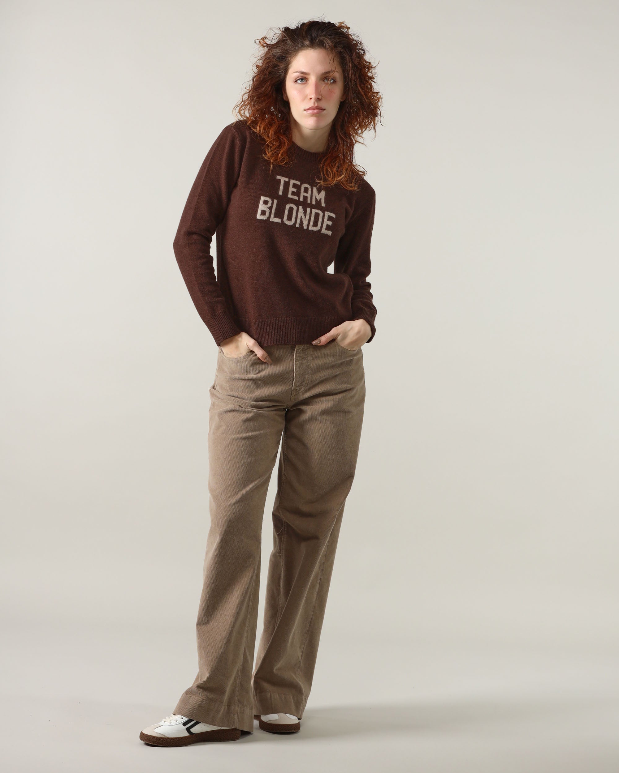 Mc2 Saint Barth Crewneck Sweater Blonde