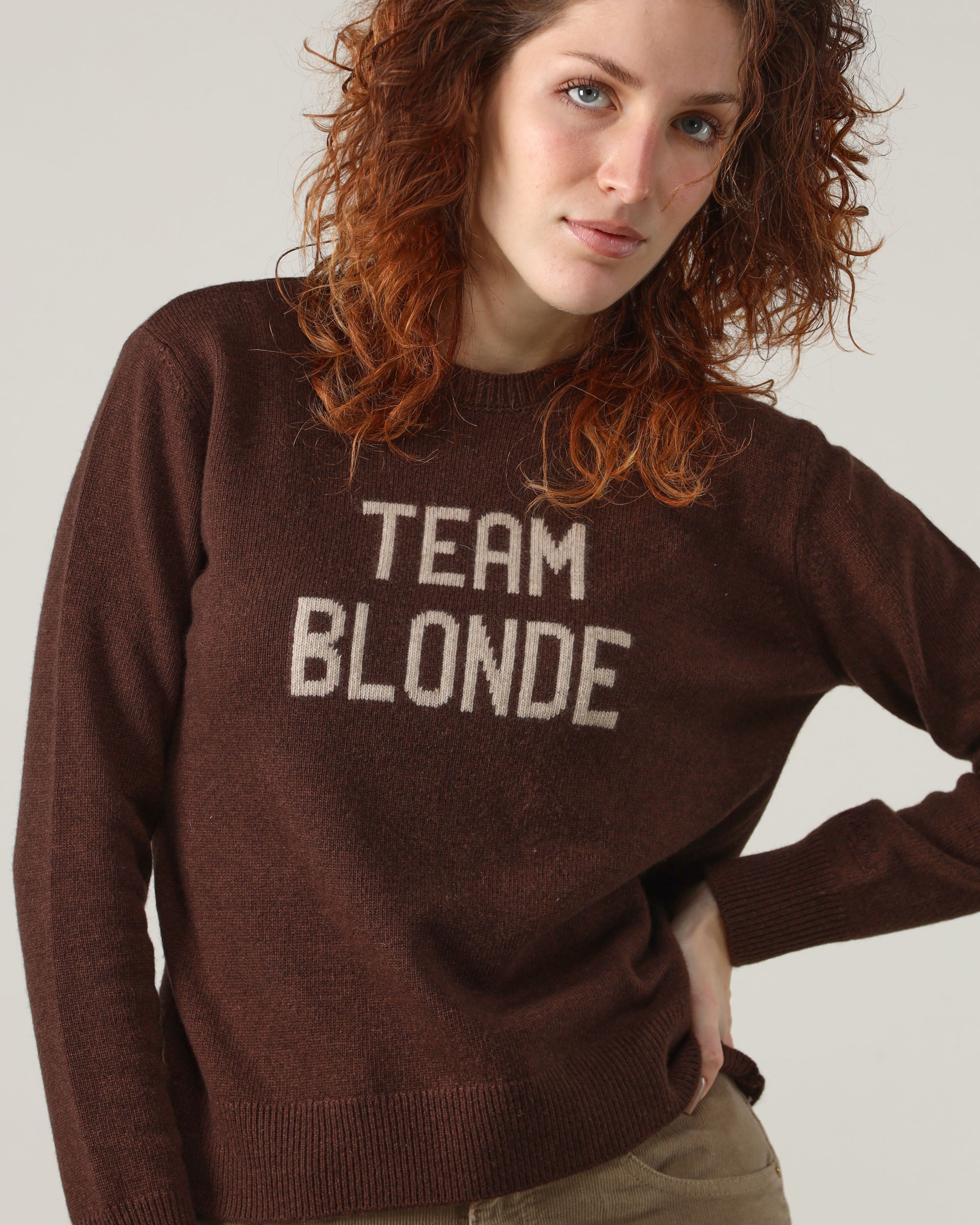 Mc2 Saint Barth Crewneck Sweater Blonde