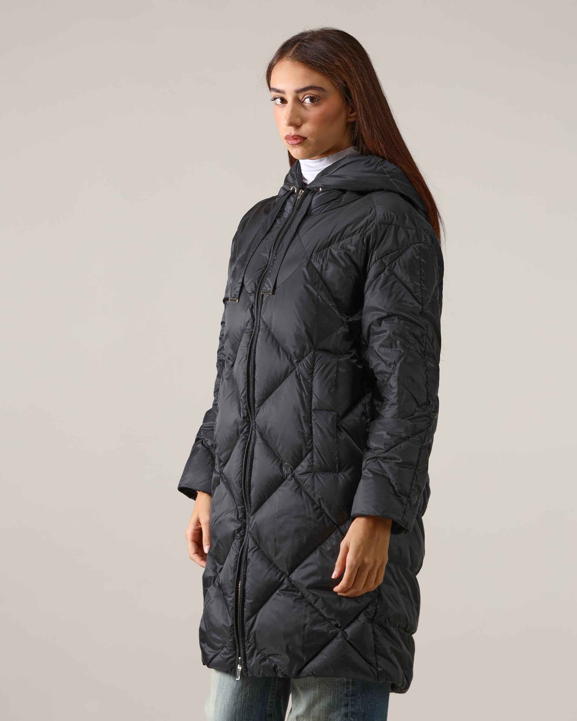 S Max Mara Piumino Lungo Trefe