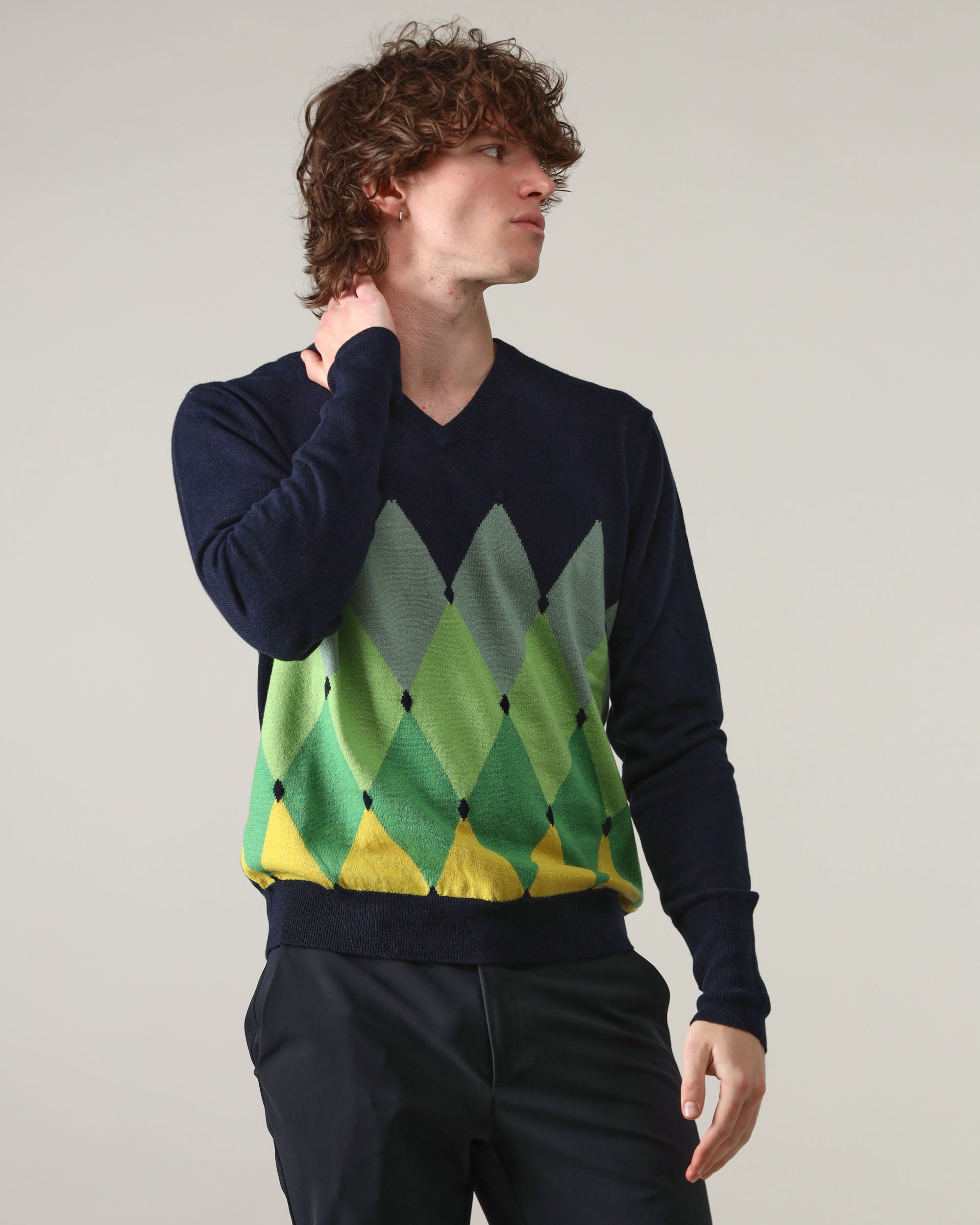 Ballantyne V Neck Pullover