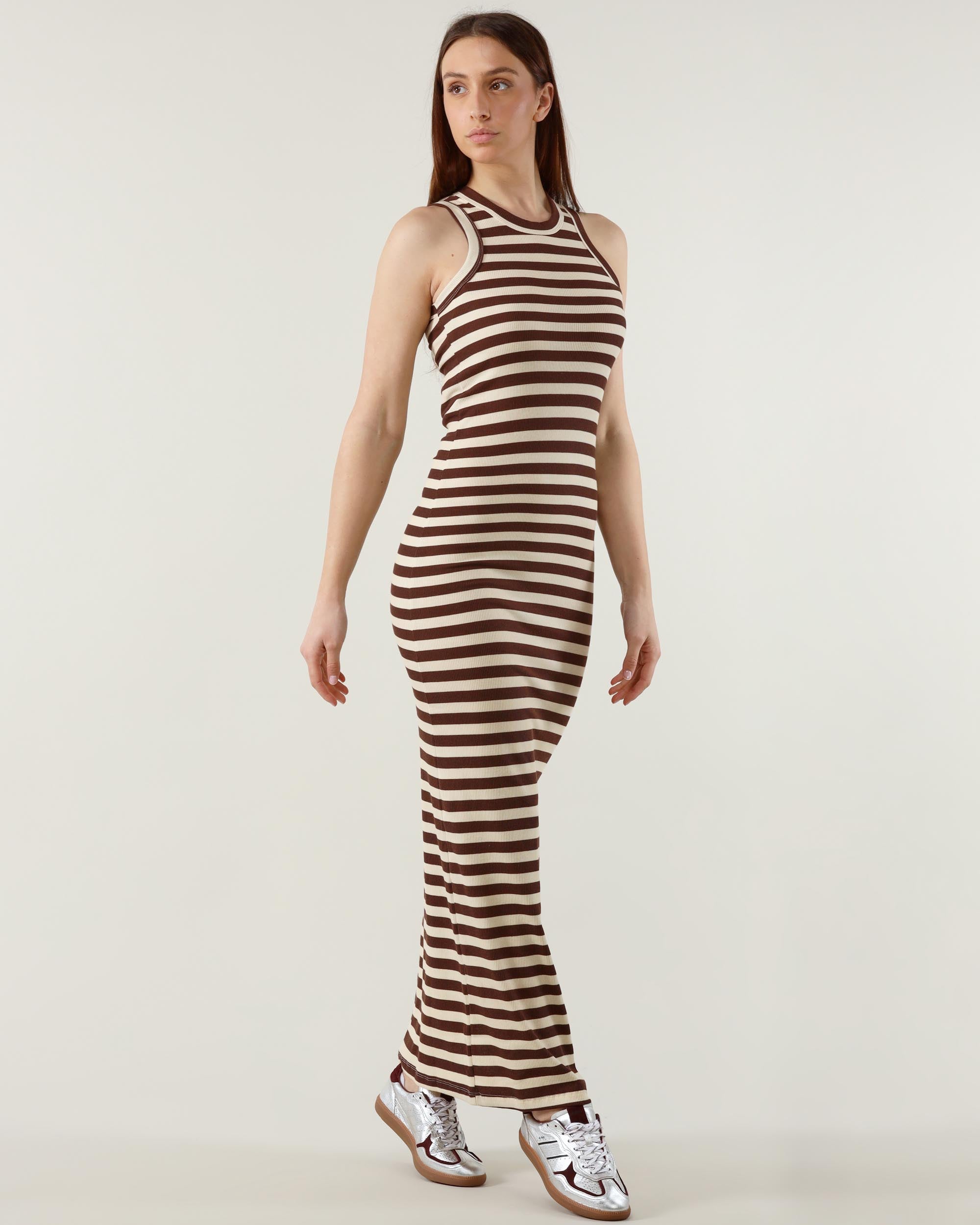 25.10 Abito Costina Rigato