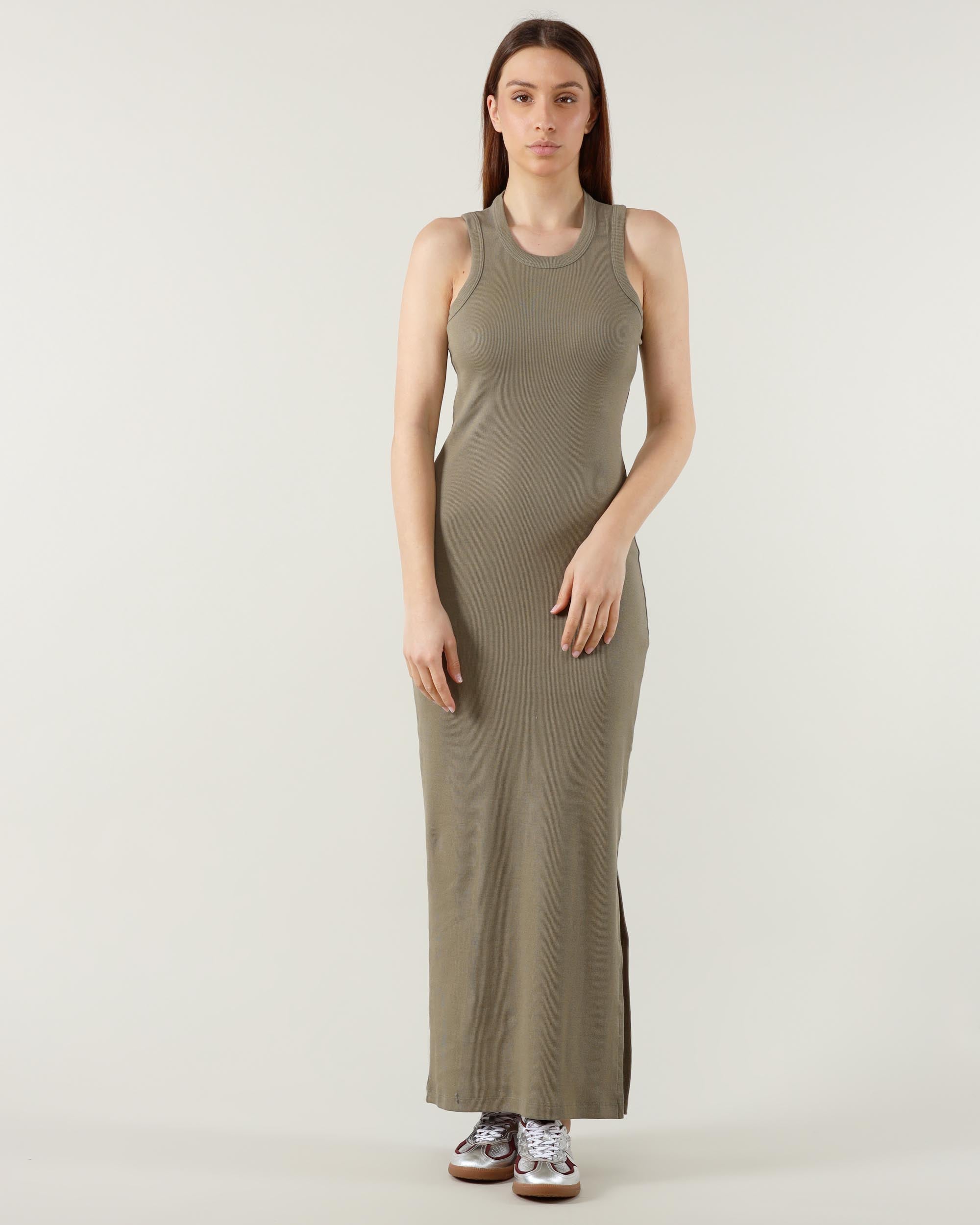 25.10 Abito Lungo Costina Unito