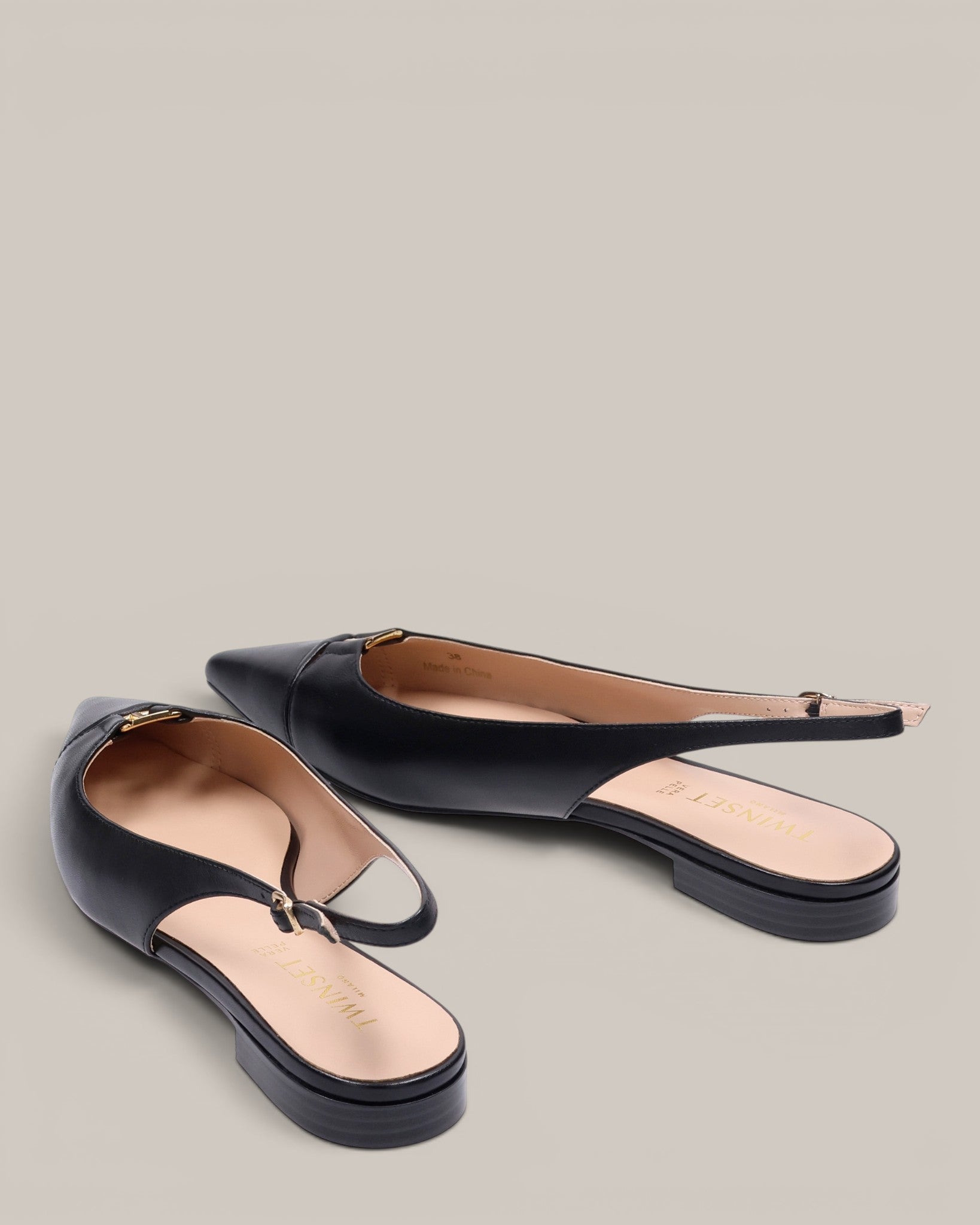 Twin Set Ballerina Slingback