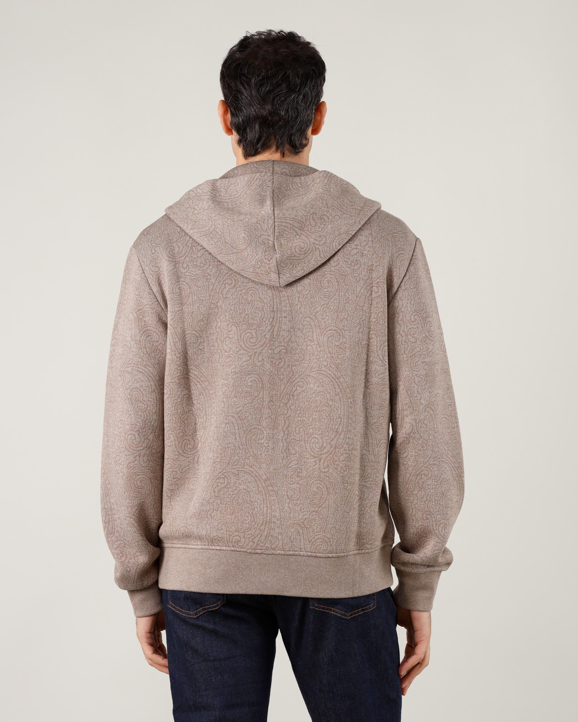 Sweat-shirt zippé à capuche Etro