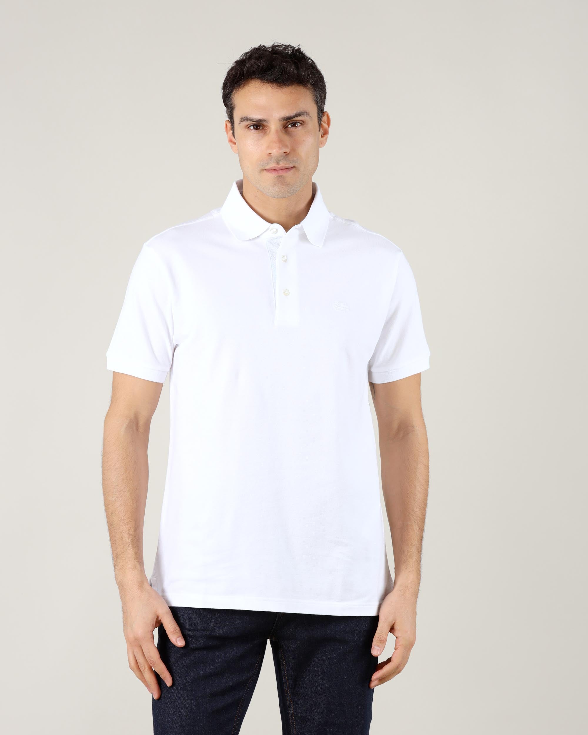 Etro Polo Roma con Dettagli Stampati