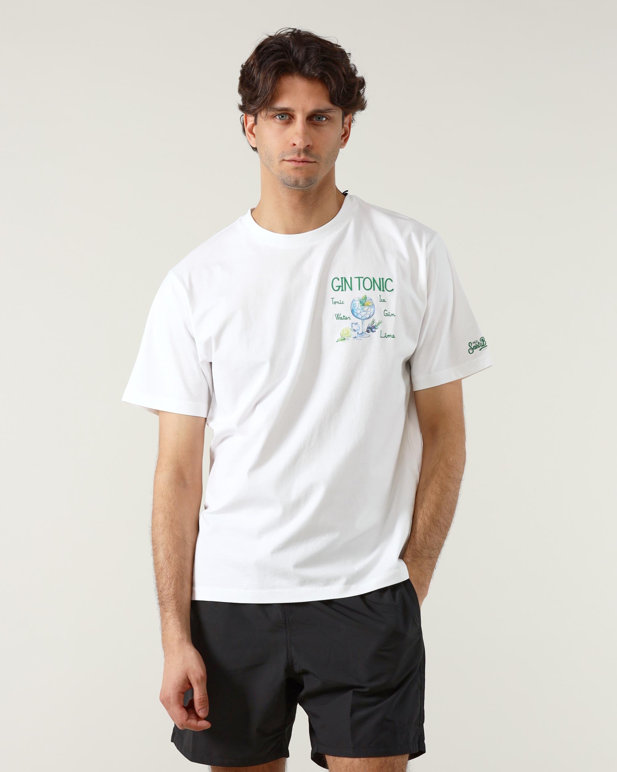 Mc2 Saint Barth T-Shirt Gin Tonic Pot0001