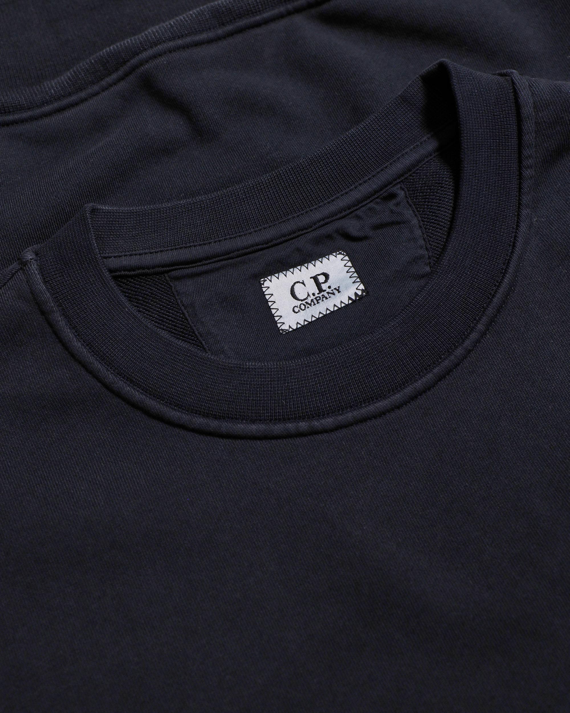 C. P. Company Felpa Girocollo Diagonal Fleece