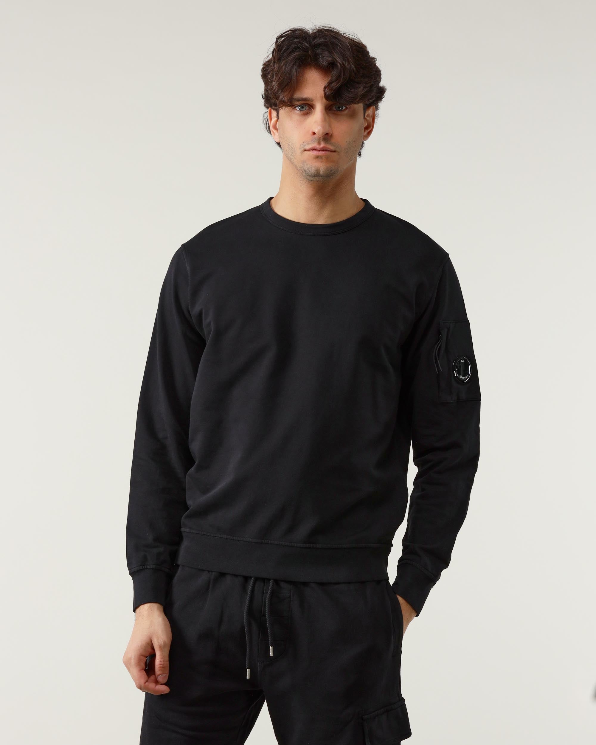 C. P. Company Felpa Girocollo Fleece
