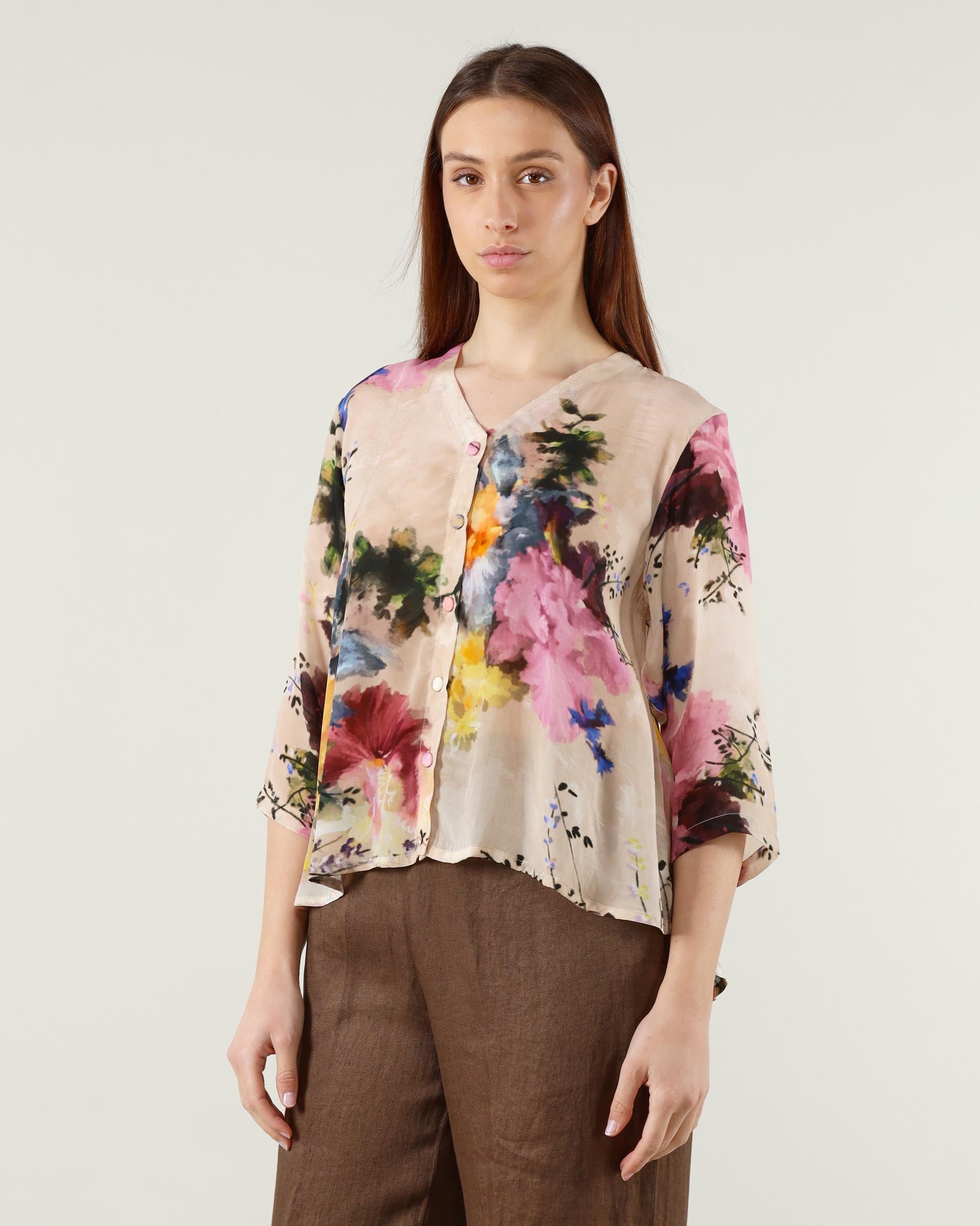Yavi Camicia Viscosa
