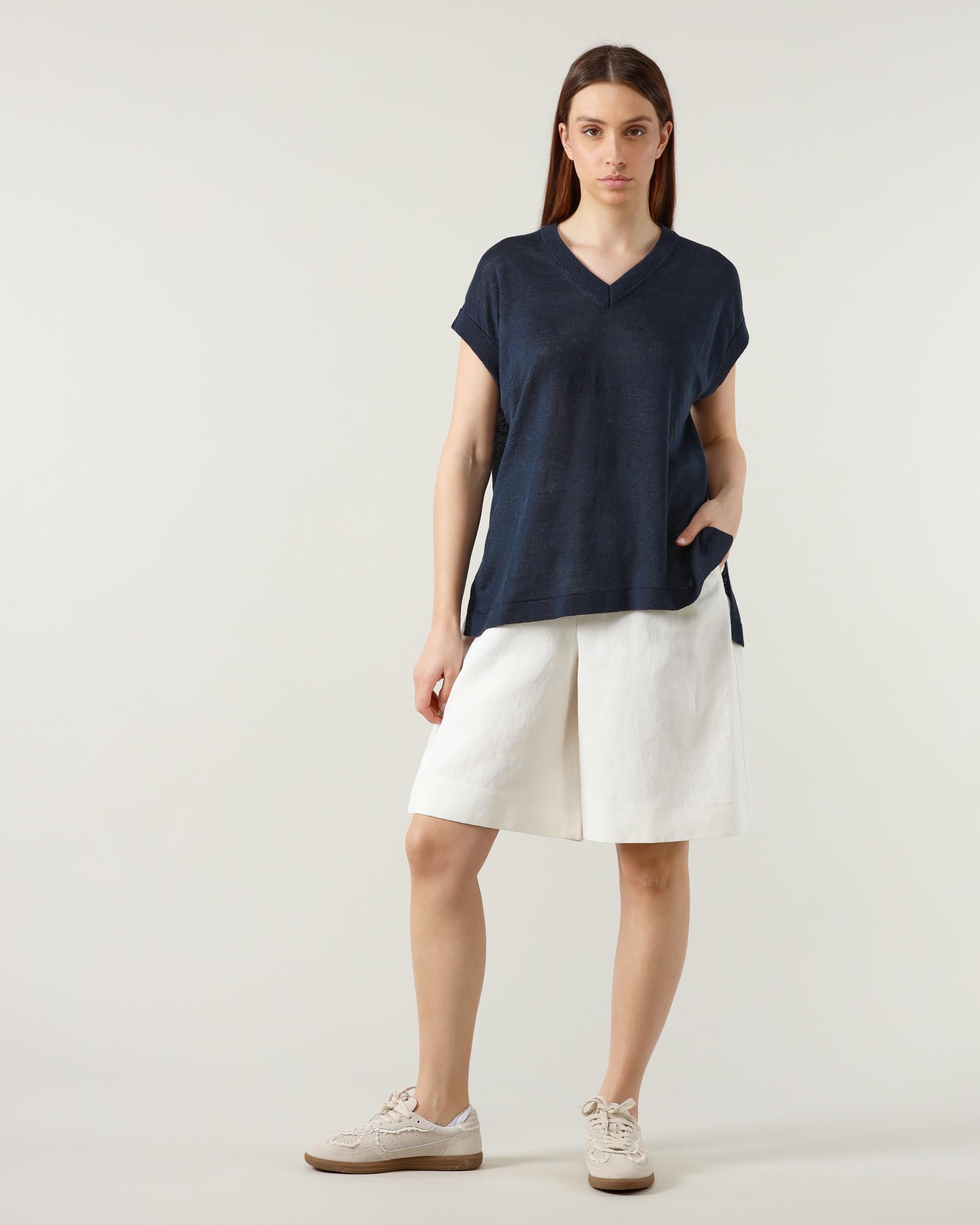 S Max Mara Pantalone Corto Sole