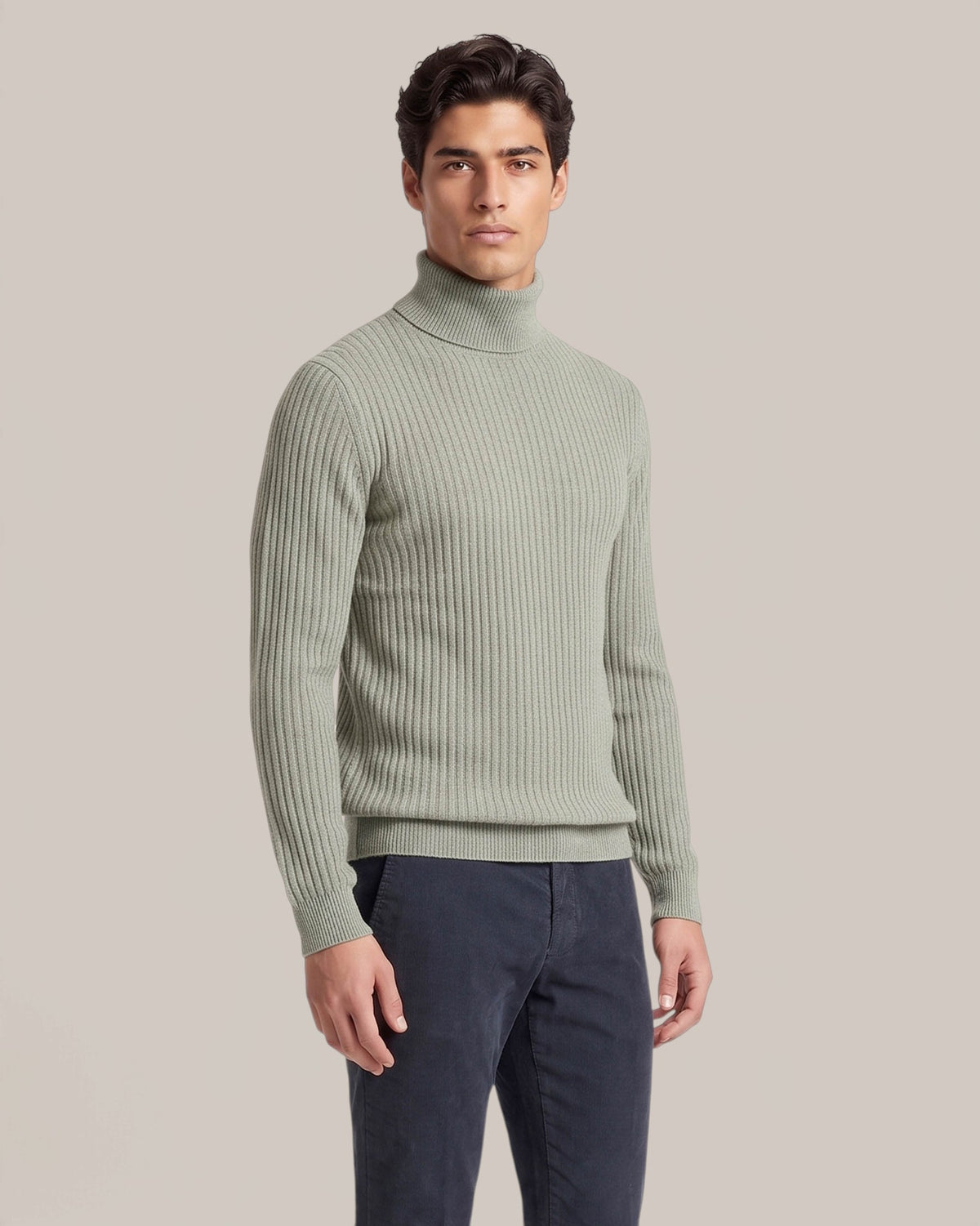 RRD Roberto Ricci Designs Velvet Crew Neck Sweater