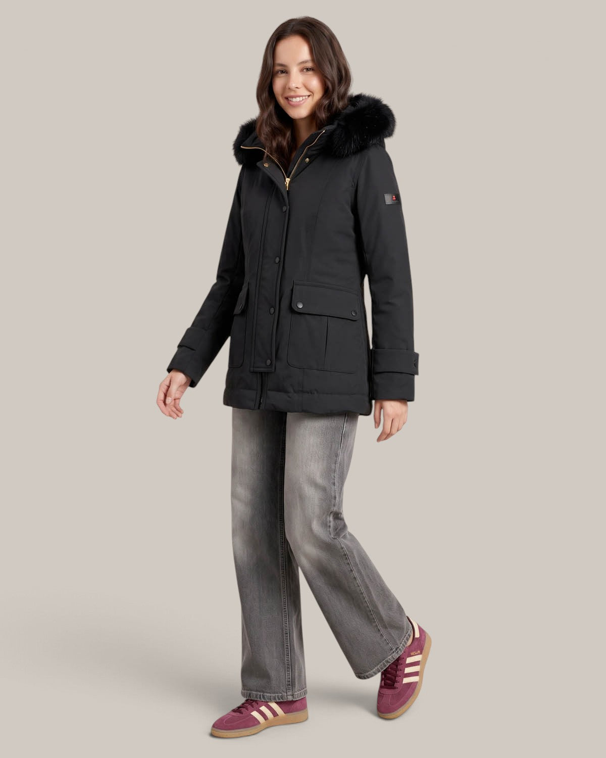 Peuterey Daunenjacke Buriram mit Kapuze