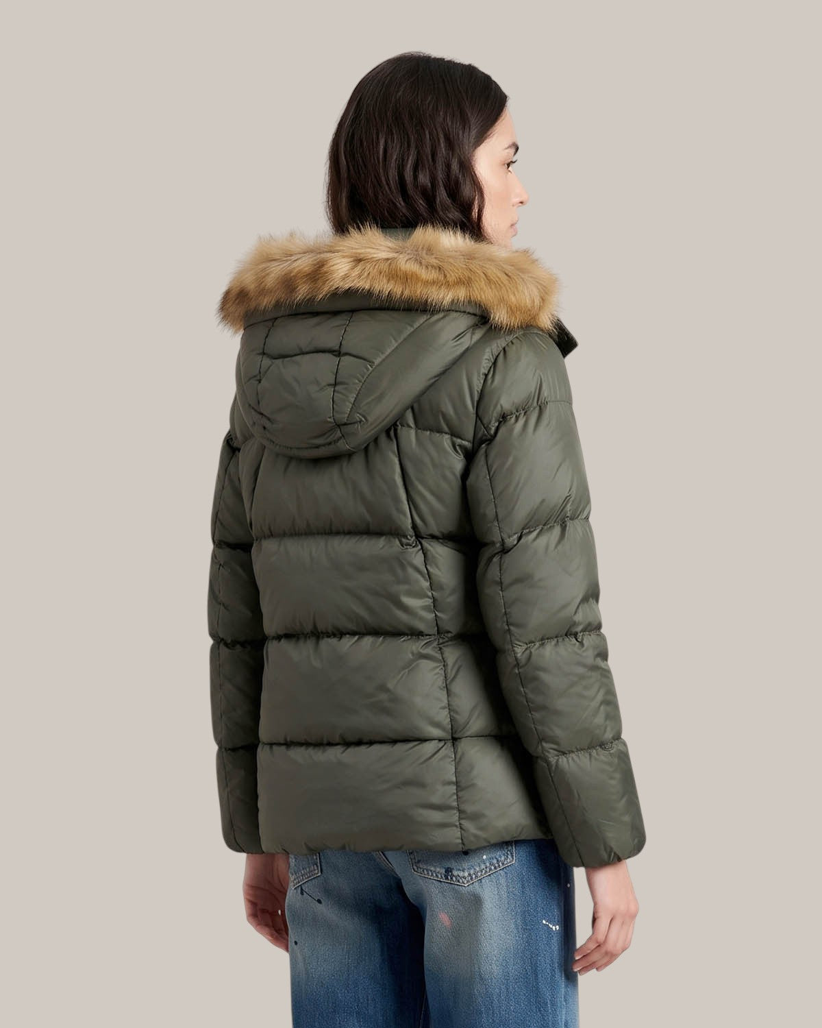 Peuterey Steppjacke Vertis aus Kunstpelz