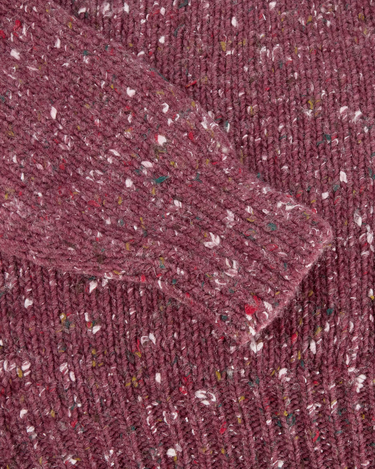 Alysi Pull en Tweed à Col Rond