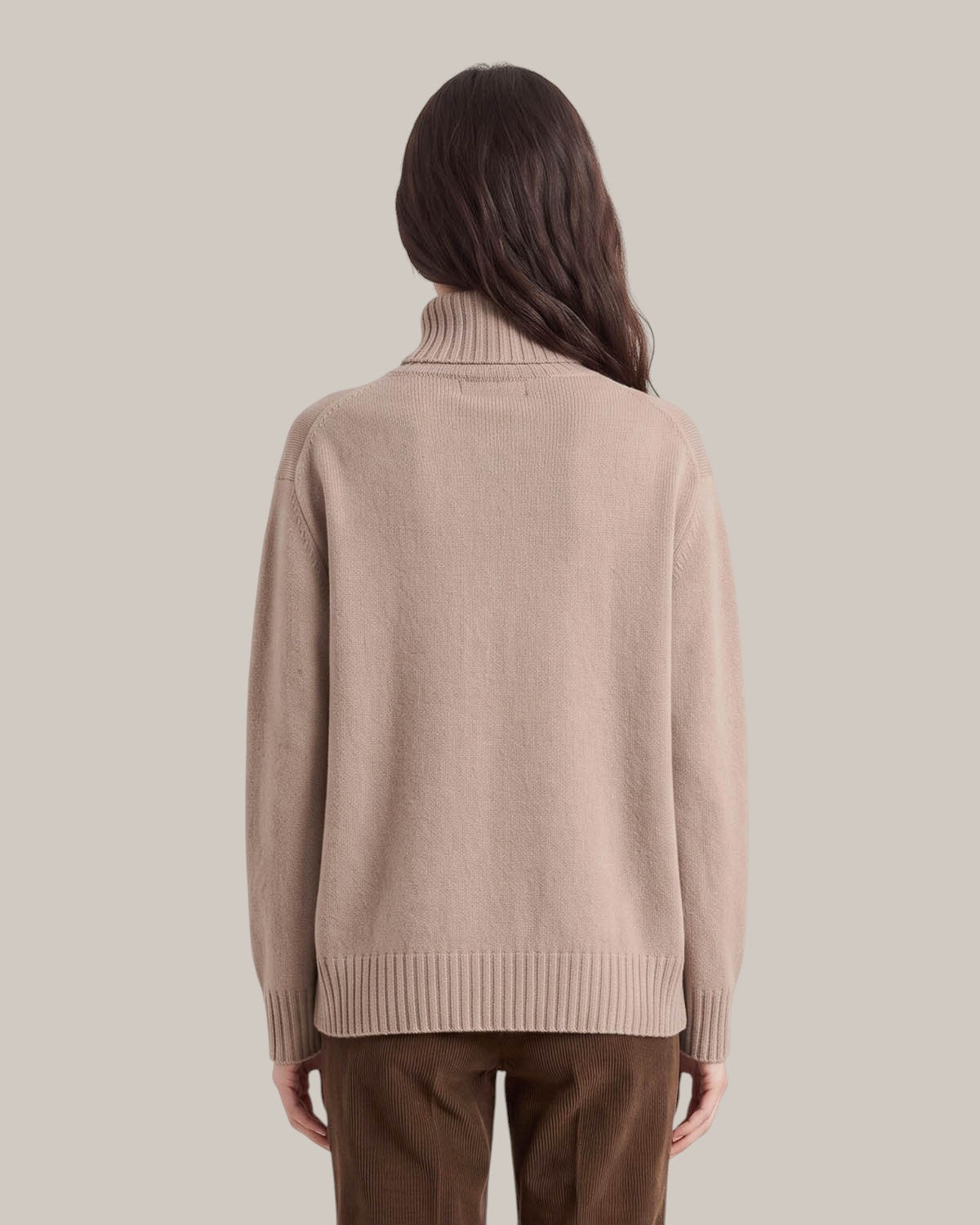 Alysi Kaschmir-Rollkragenpullover