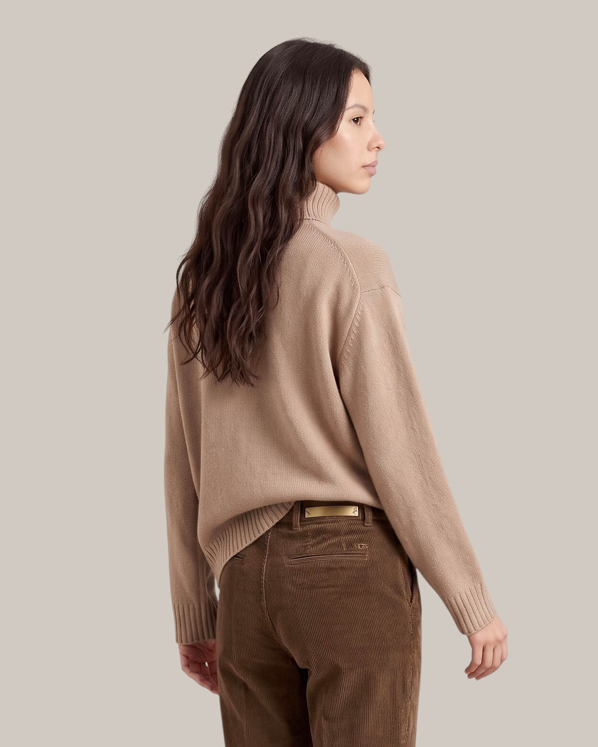 Alysi Kaschmir-Rollkragenpullover