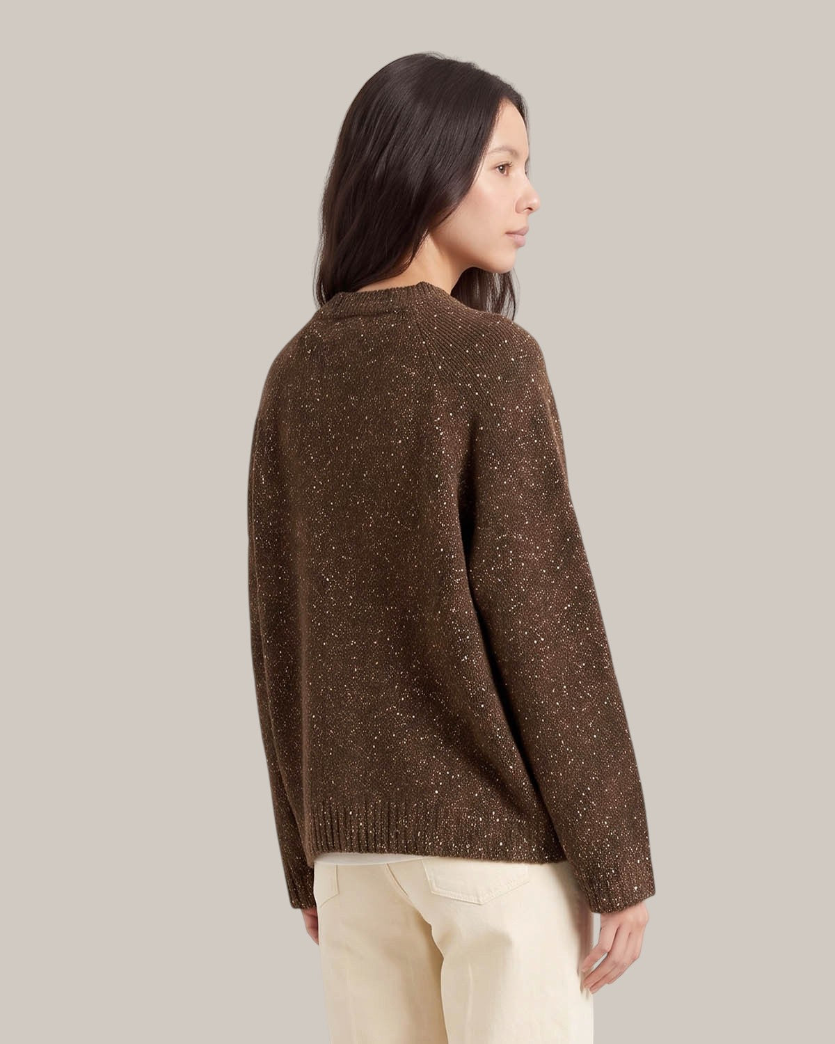 Alysi Pull Grain Knit Col rond