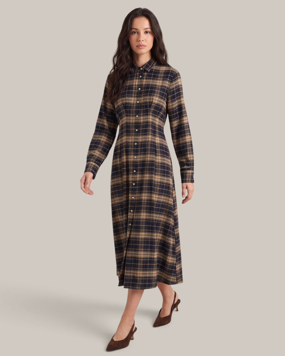 Robe Alys en flanelle MC2 Saint Barth