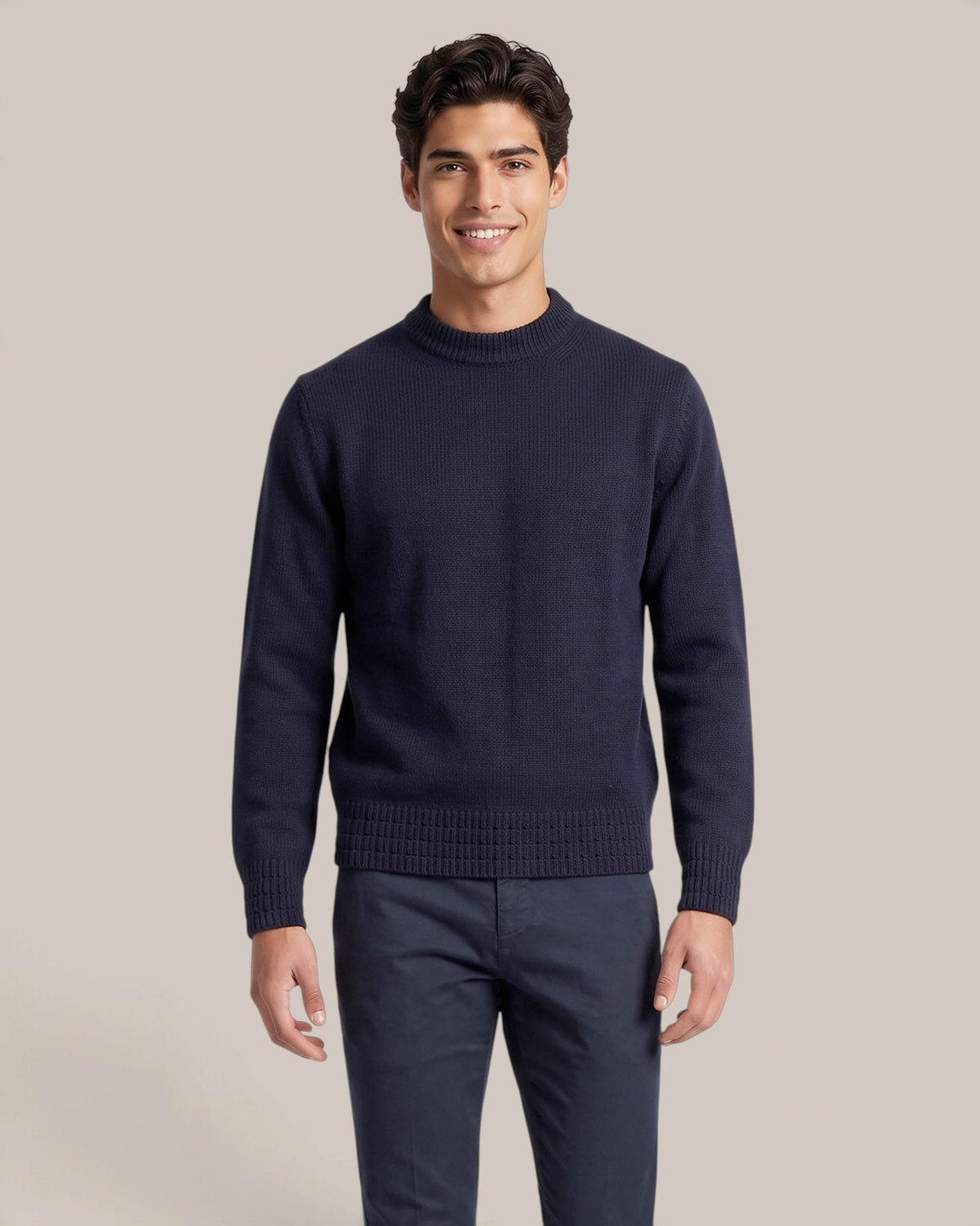 Daniele Fiesoli Crew Neck Sweater Trim Details