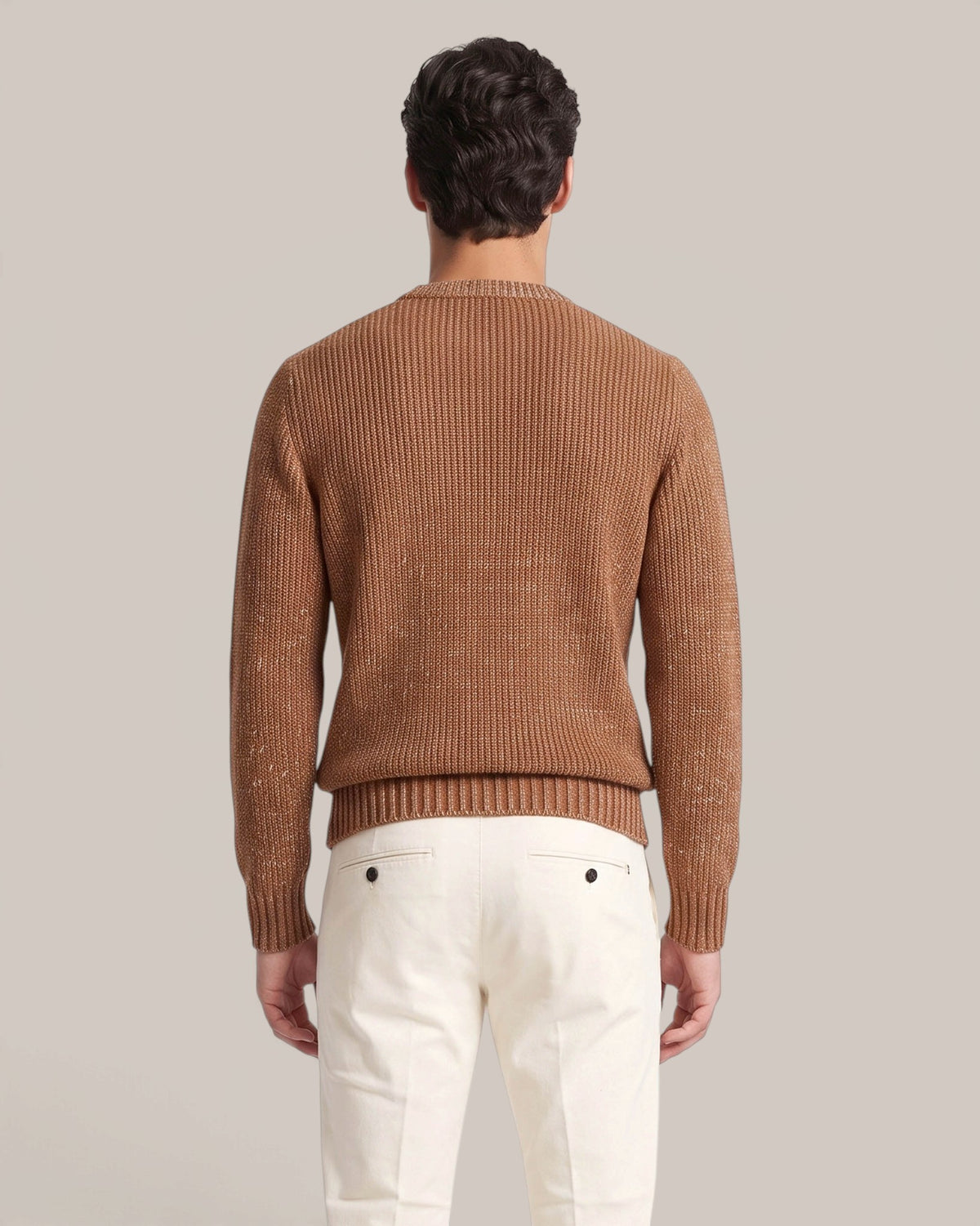 Daniele Fiesoli Bleached Crewneck Sweater