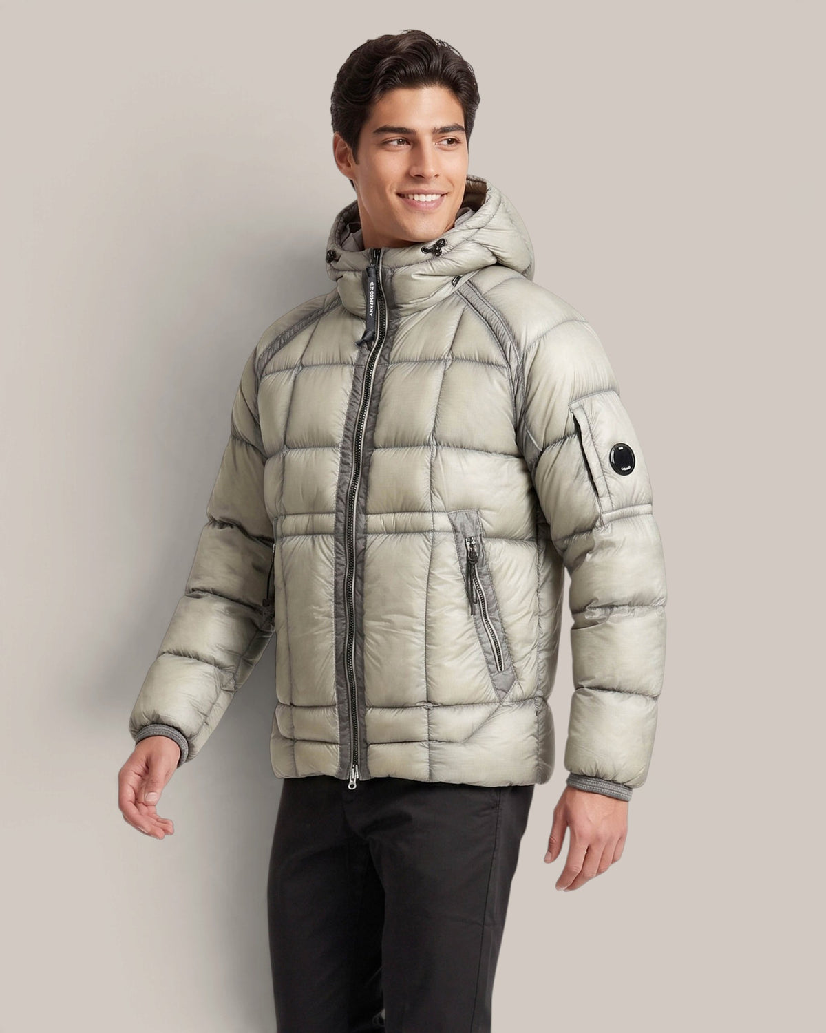 C. P. Company Daunenjacke mit Kapuze