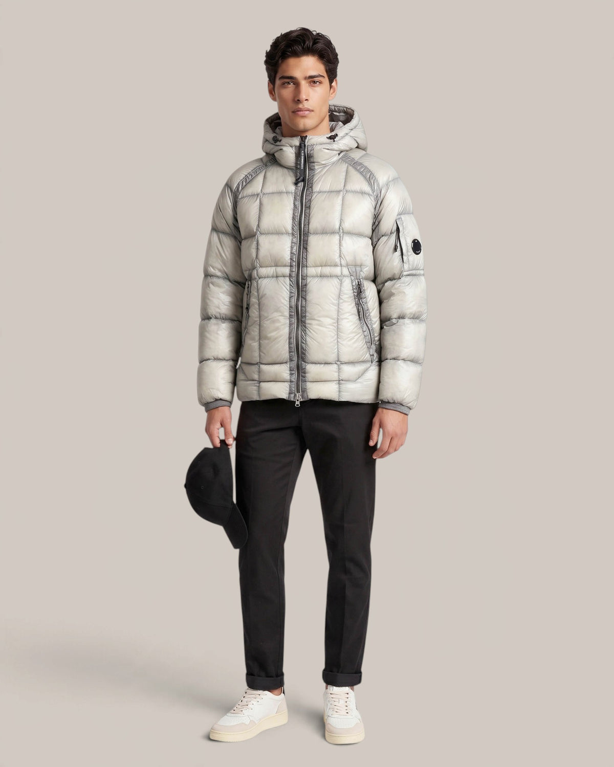 C. P. Company Daunenjacke mit Kapuze