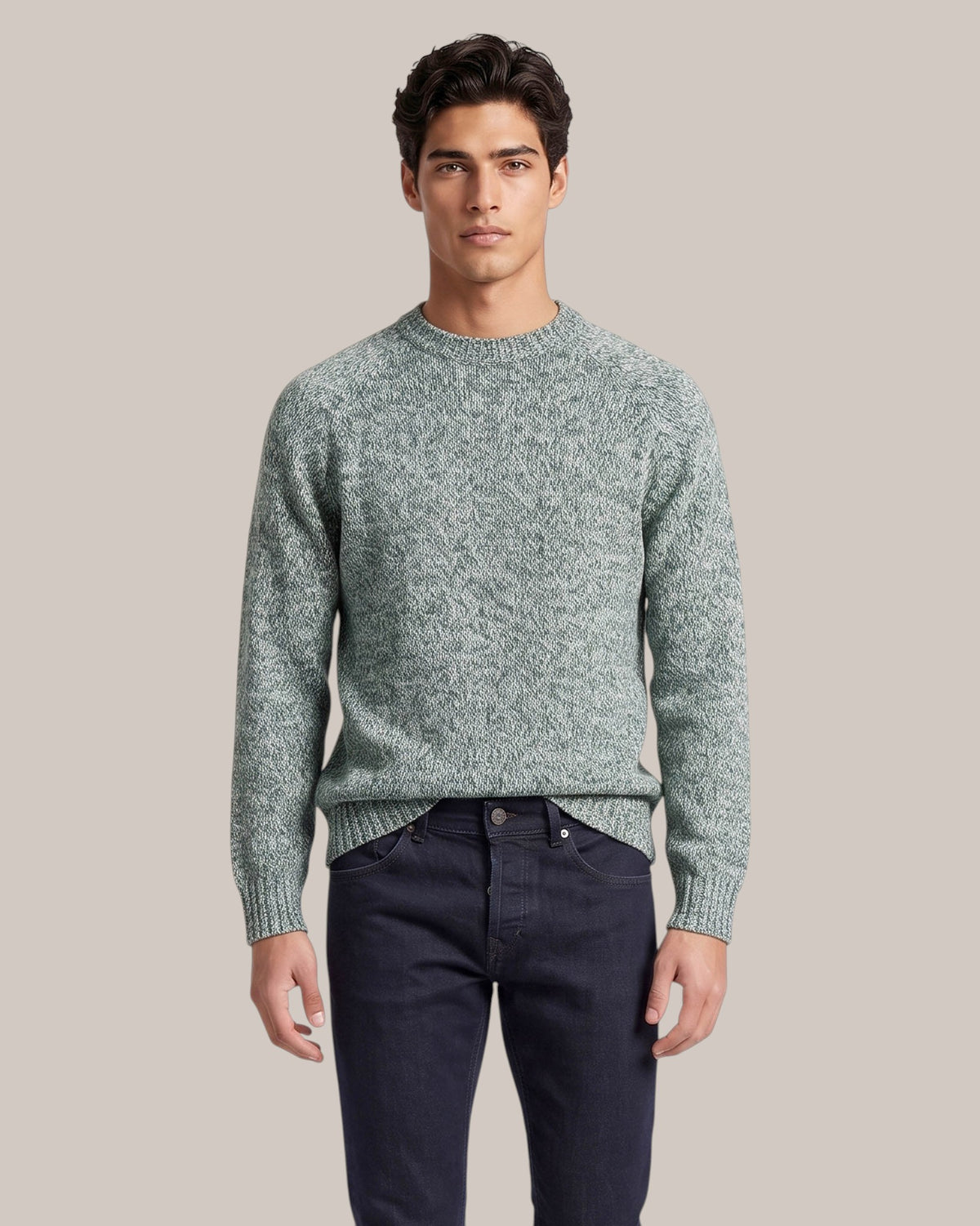Mc2 Saint Barth Blunt Mouline Sweater