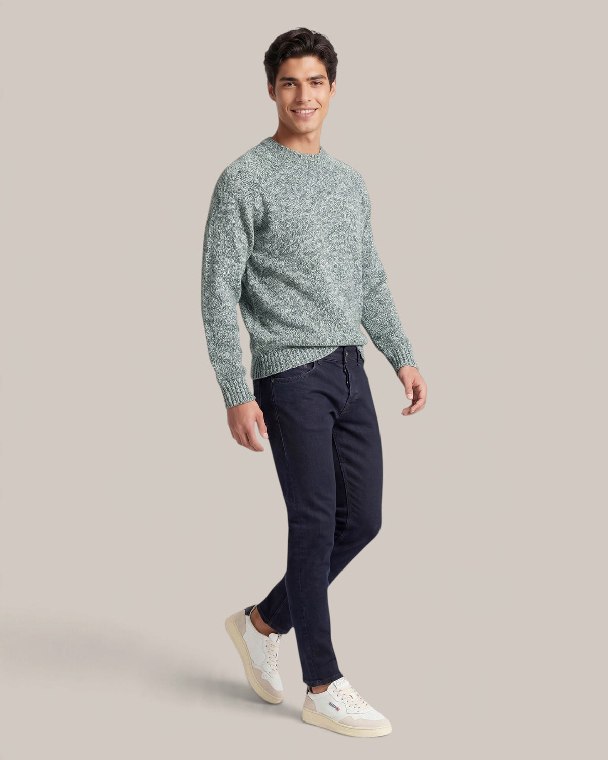 Mc2 Saint Barth Blunt Mouline Sweater