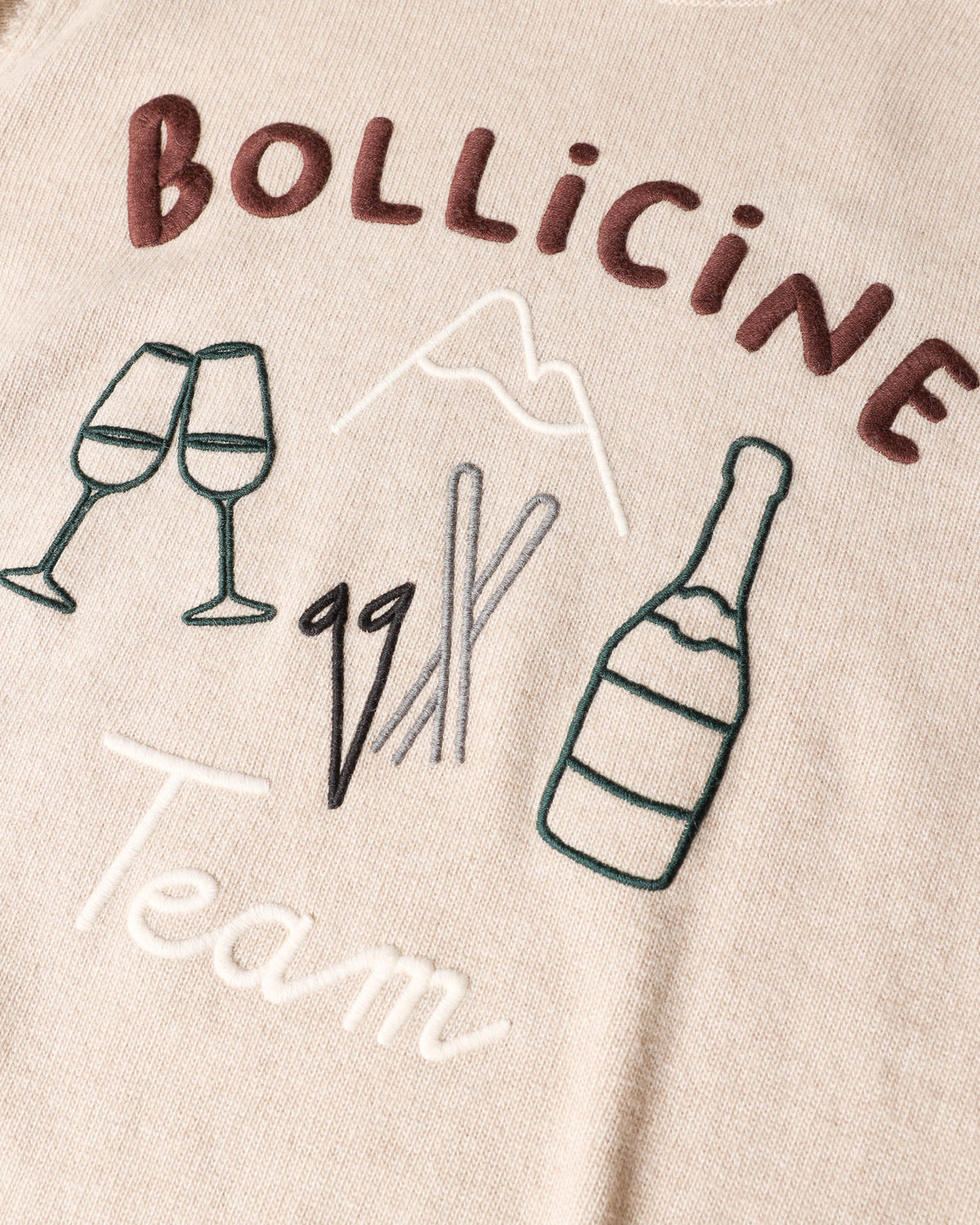 Mc2 Saint Barth Heron Bubbles Crewneck Sweater