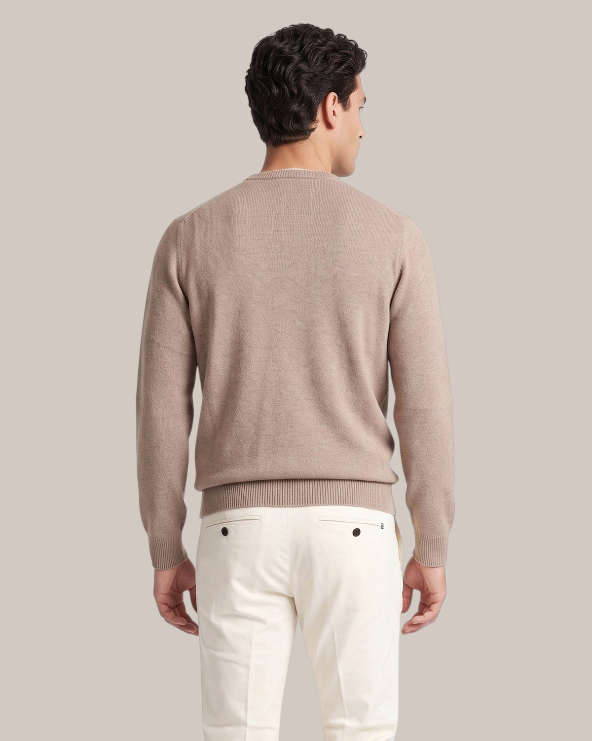 Mc2 Saint Barth Rundhals-Pullover Heron Apres Ski