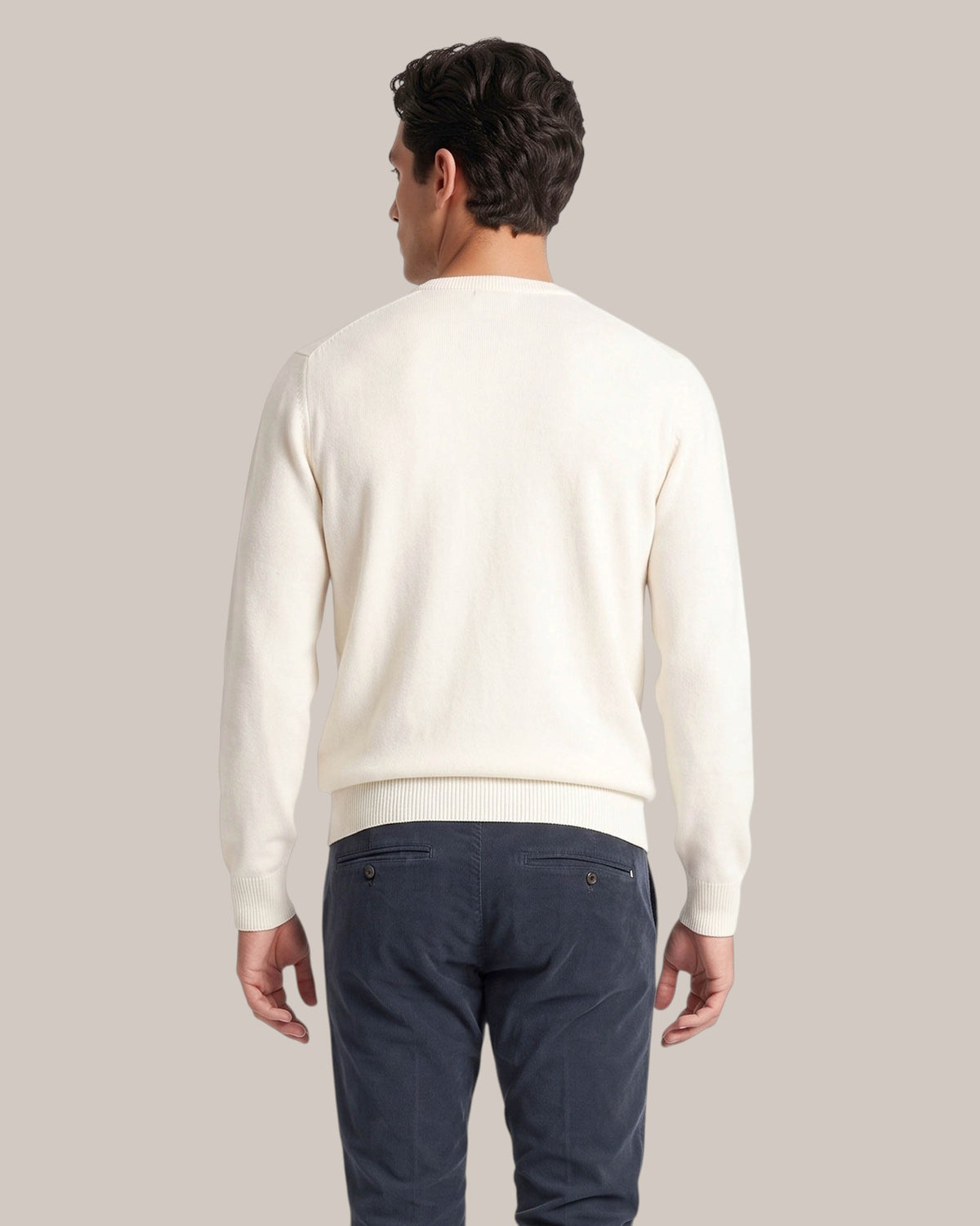 Mc2 Saint Barth Crew Neck Sweater Chalet Print