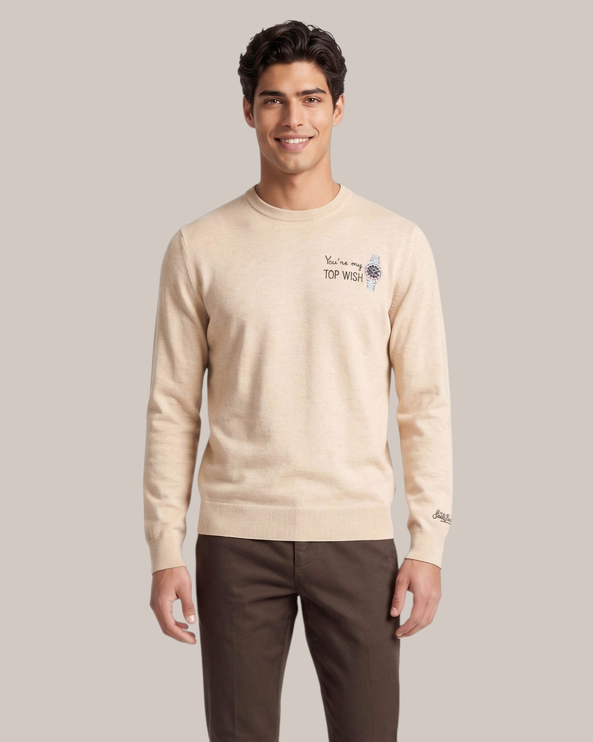 Mc2 Saint Barth Top Wish Crewneck Sweater